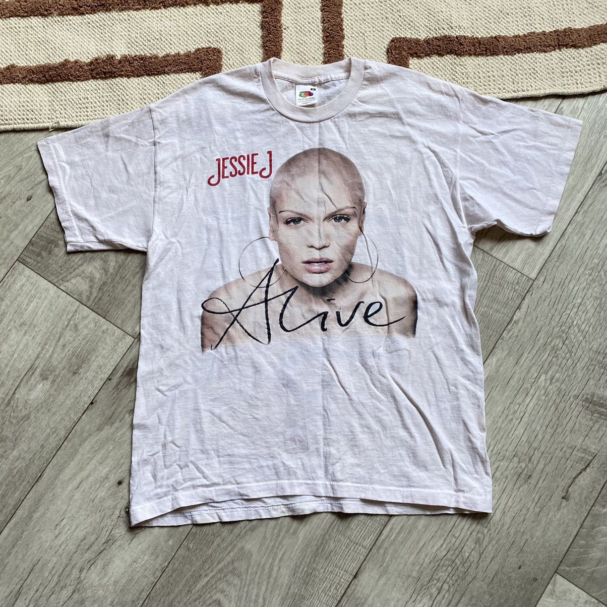 Band Tees JESSIE J SKIN HEAD TOUR 2013 T SHIRT Size M / US 6-8 / IT 42-44 - 1 Thumbnail