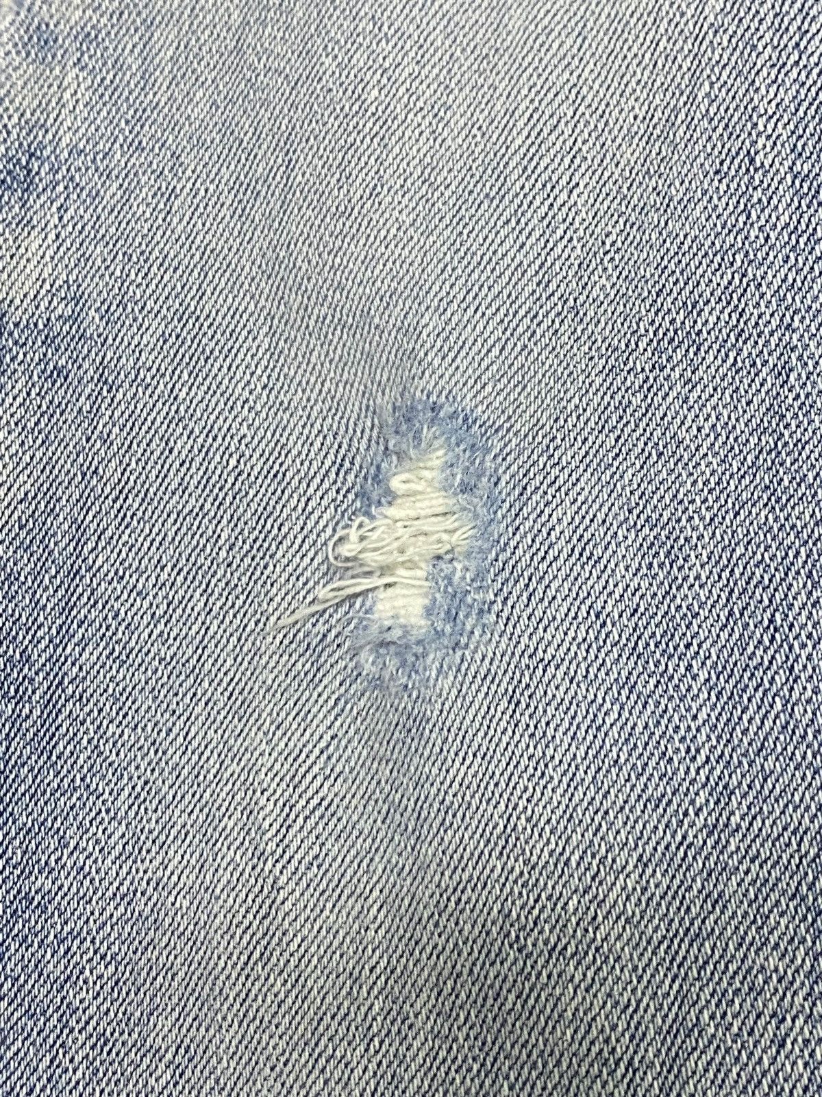 Japanese Brand Vintage Japanese Brand Blue Wash Bootcut Jeans Size 29" - 8 Thumbnail