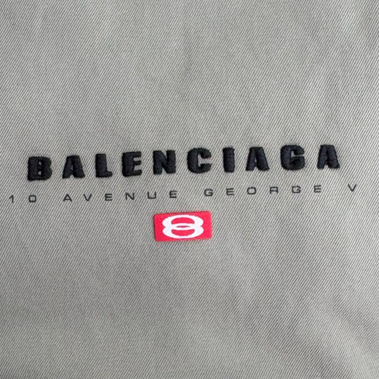 Balenciaga Balenciaga Khaki lapel workwear padded jacket| Size S / US 4 / IT 40 - 8 Thumbnail