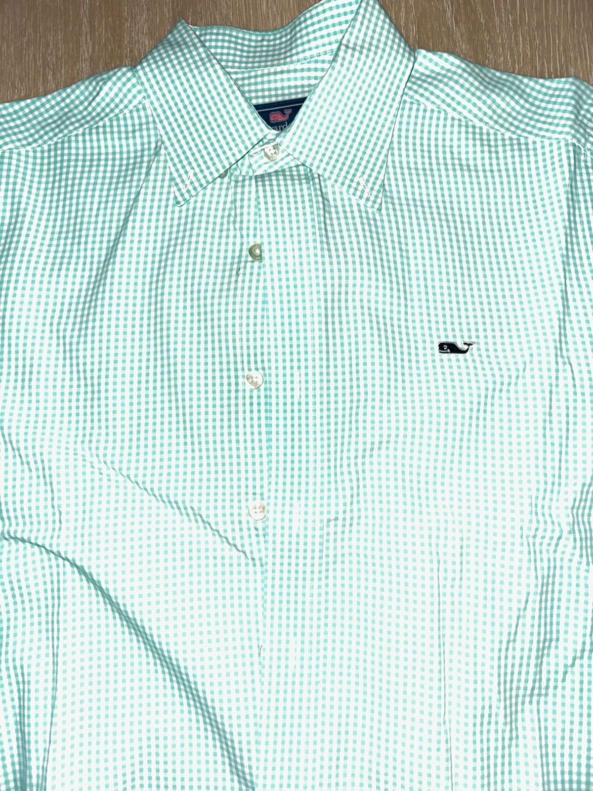 Vineyard Vines Vineyard Vines Slim Fit Whale Button Up Shirt Size US S / EU 44-46 / 1 - 3 Thumbnail