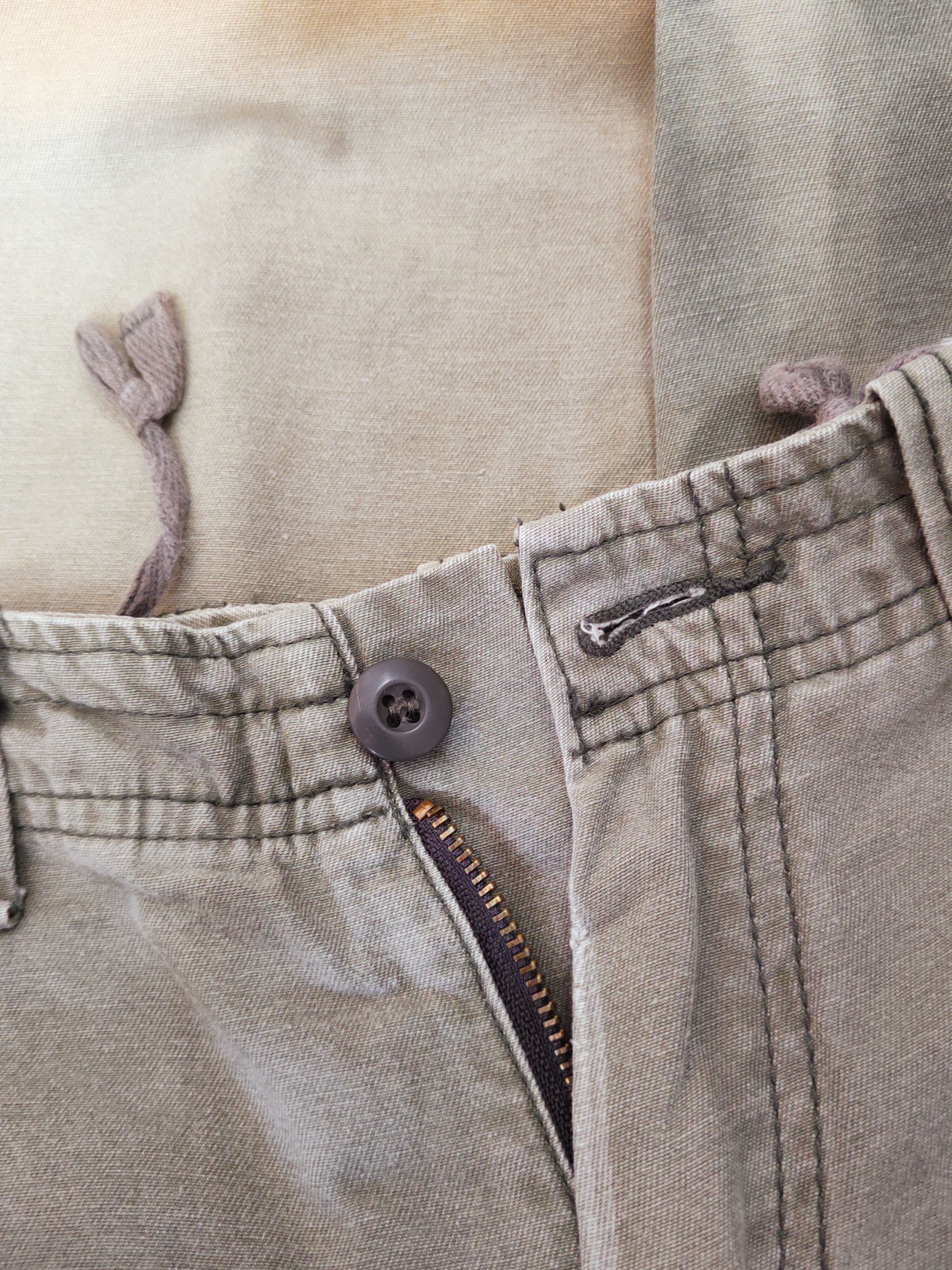 Faded Glory Jungle Storm Green Faded Multipocket Cargo Pants #W013 Size US 30 / EU 46 - 15 Thumbnail