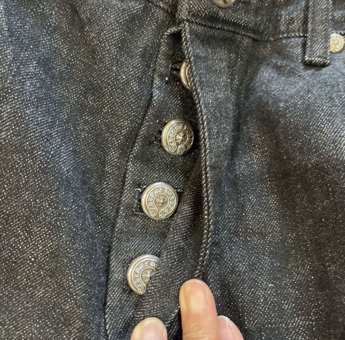 Chrome Hearts Chrome hearts star patchwork jeans Size US 34 / EU 50 - 9 Thumbnail