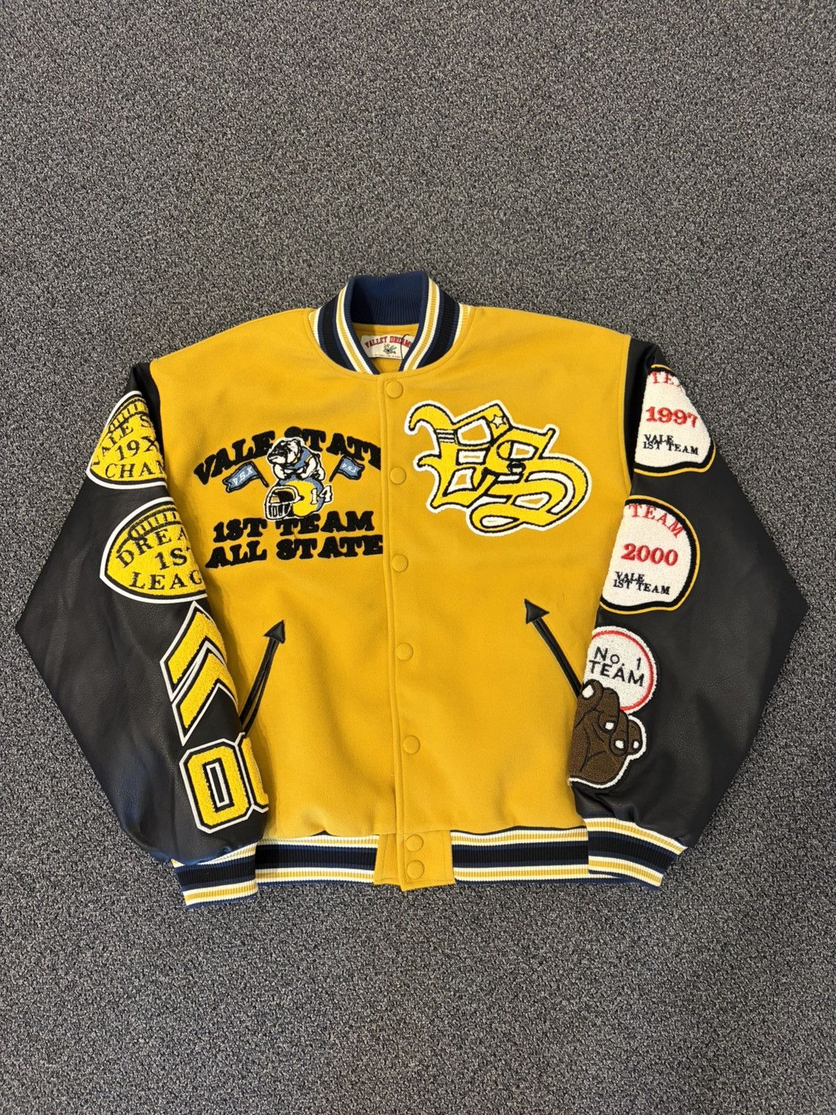 Black Flag × Vale VALE FOREVER “MOTOCROXXX” JACKET - SIZE LARGE