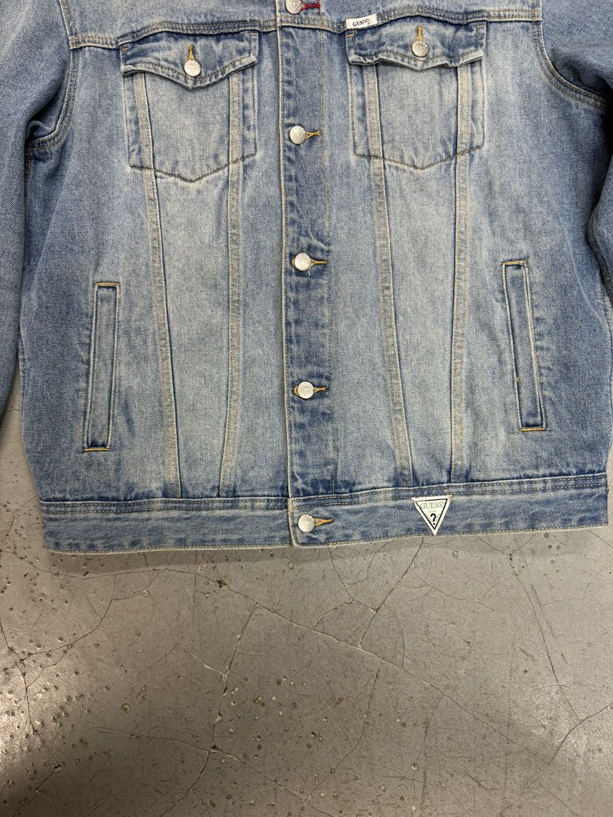 Guess Guess Jeans Denim jacket Size US XL / EU 56 / 4 - 5 Thumbnail