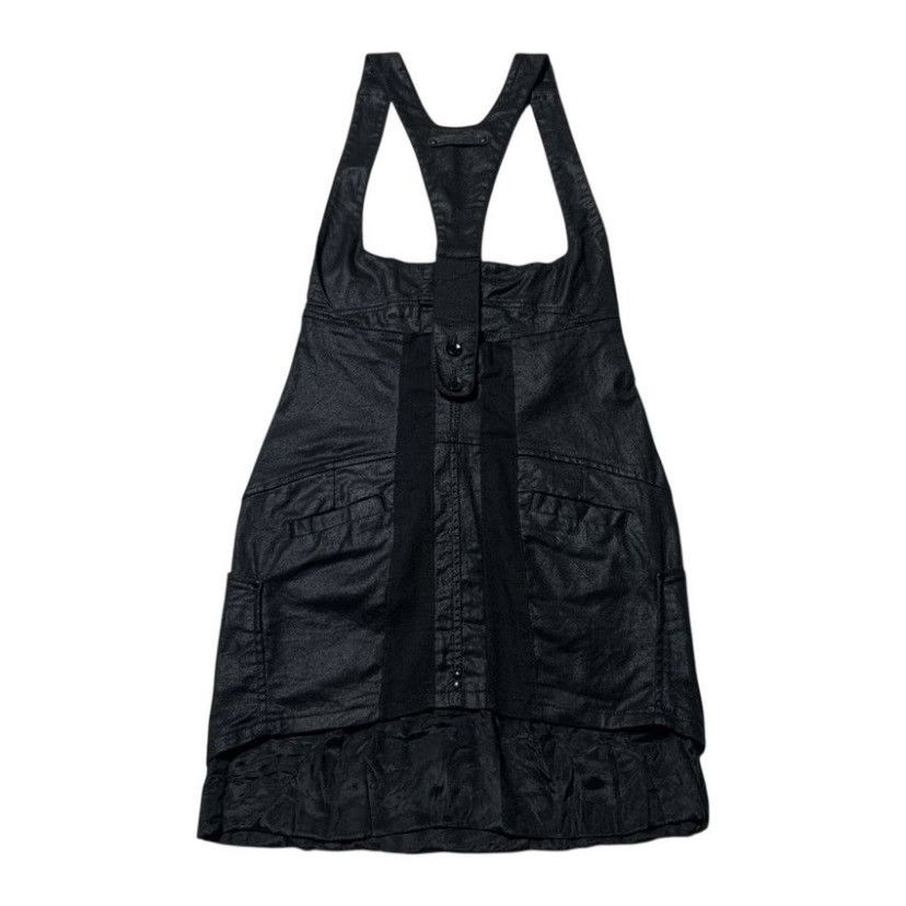 Diesel 2000s RARE DIESEL OVERALL SHORT SKIRT PUNK GOTHIC STYLE Size US 26 / EU 42 - 8 Thumbnail