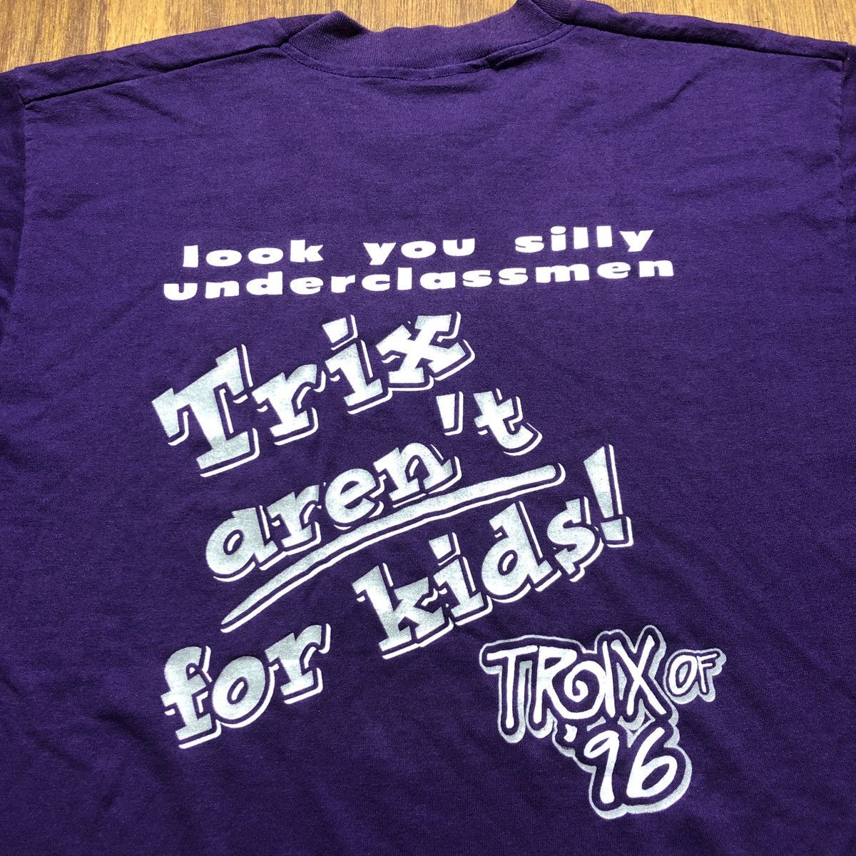 Vintage Vintage Trix 1996 Tee “Trix Aren’t For Kids!” Size US L / EU 52-54 / 3 - 13 Thumbnail