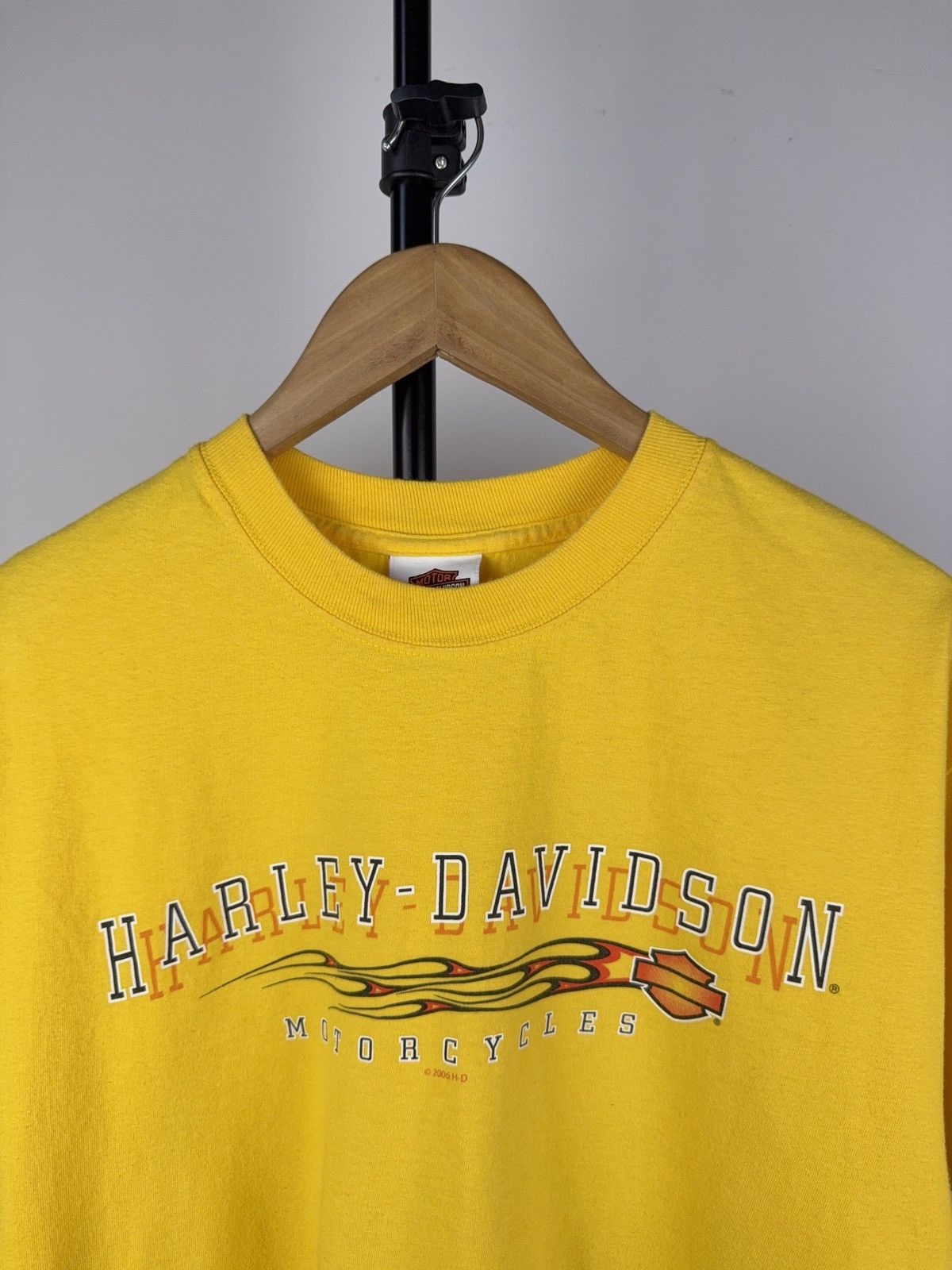 Harley Davidson 2006 Harley-Davidson Biker Bear Tooth USA Made Tee Shirt Size US L / EU 52-54 / 3 - 4 Thumbnail