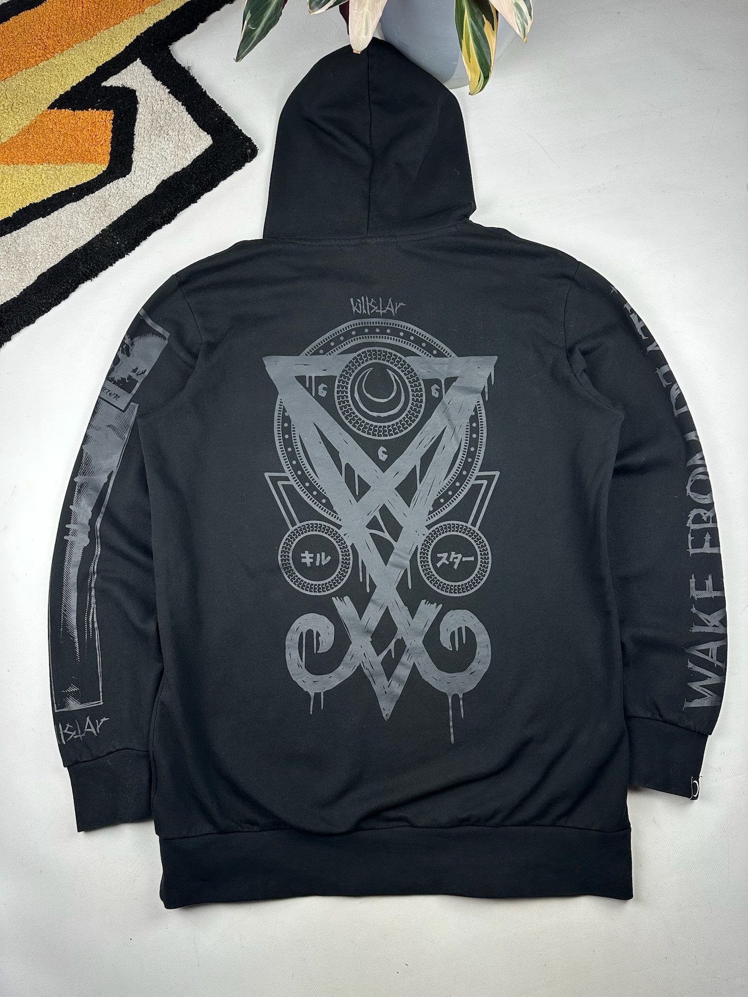Killstar Killstar 666 overprinted hoodie Size US M / EU 48-50 / 2 - 2 Thumbnail