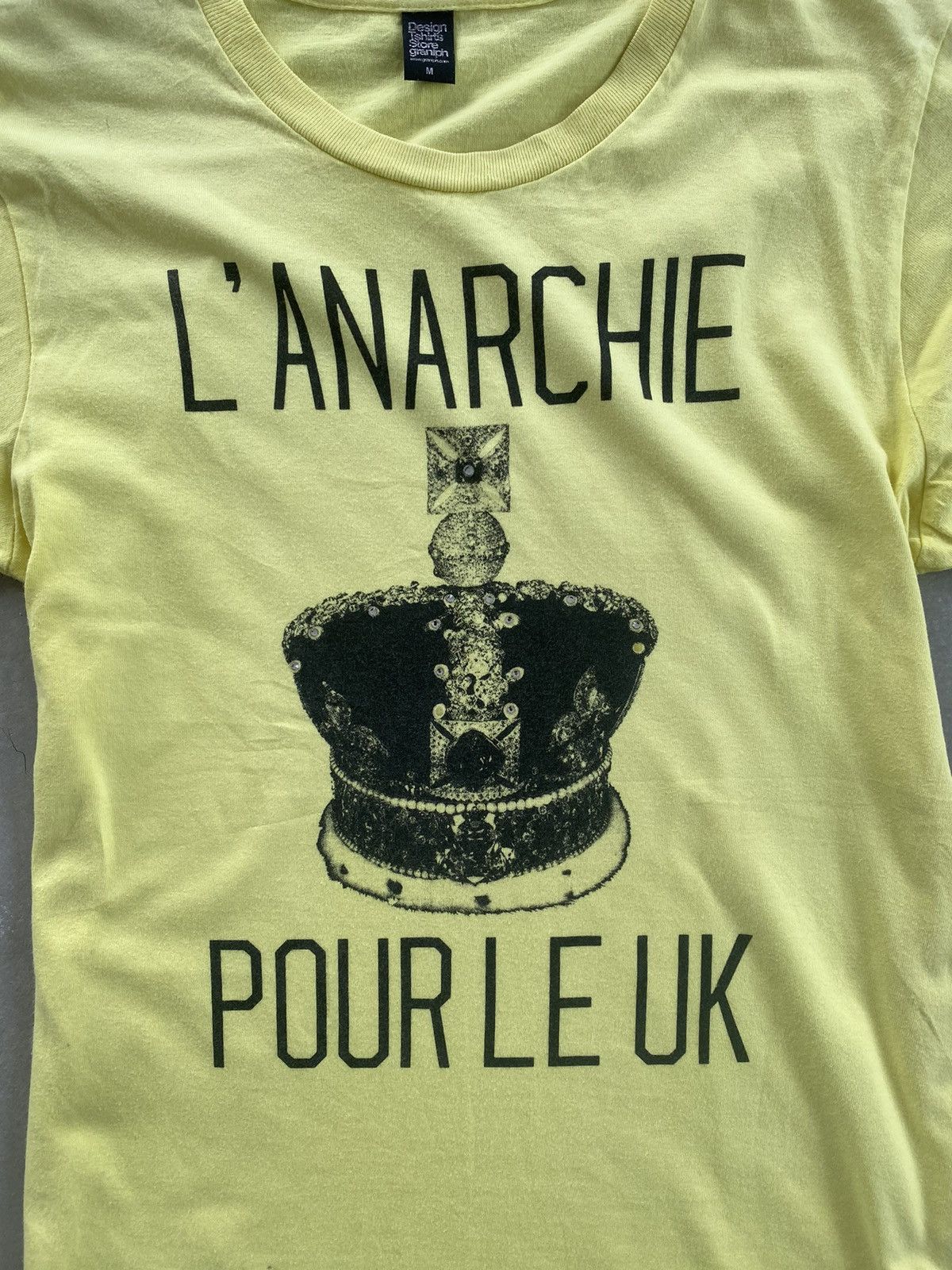 Designer × Vintage VINTAGE L'ANARCHIE POUR LE UK TEE NASTY DENNIS PUNK TEE Size US M / EU 48-50 / 2 - 2 Thumbnail
