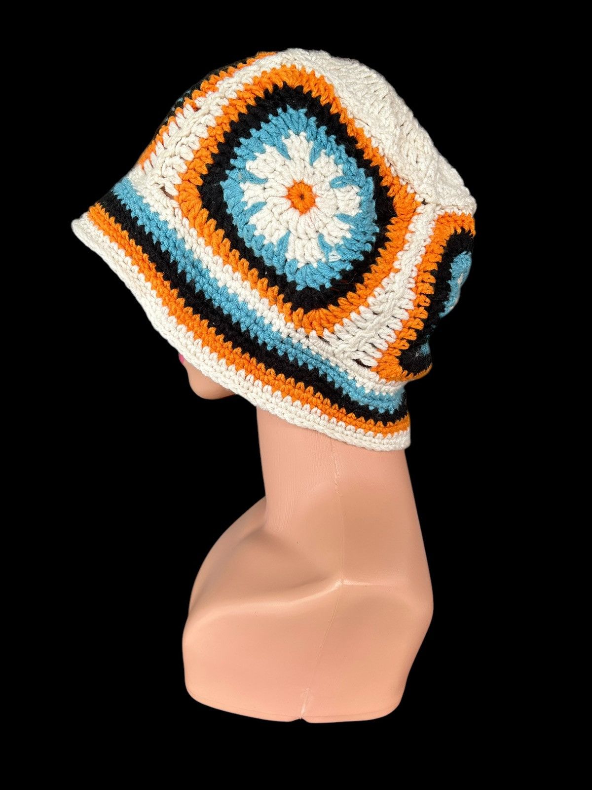 Japanese Brand × Kapital × Vintage Crochet Knitted Handmade Bucket Hats Size ONE SIZE - 4 Thumbnail