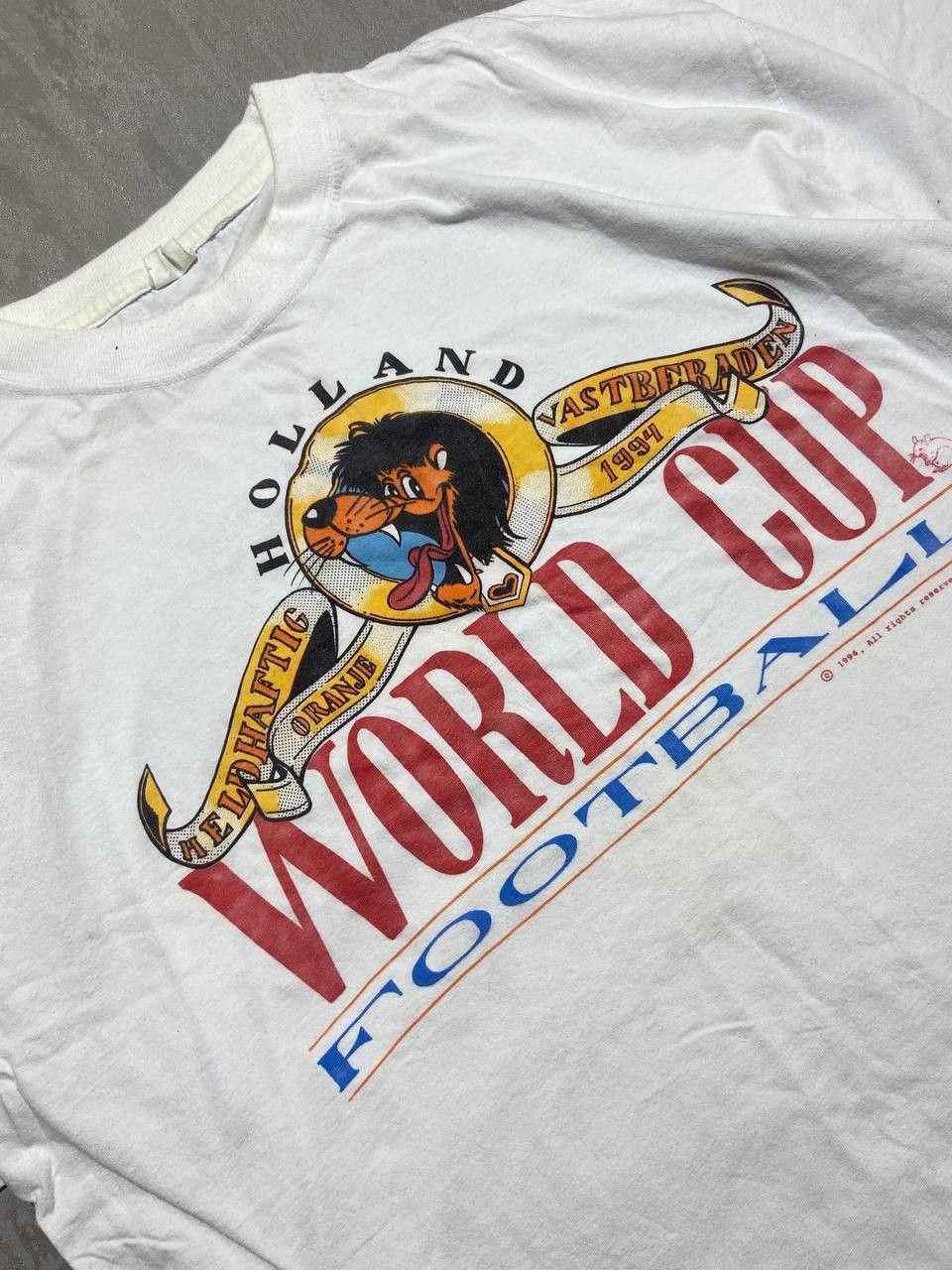 Other VINTAGE SHIRT WORLD CUP FOOTBALL HOLLAND 1994 BY CHINCHILLA Size US L / EU 52-54 / 3 - 4 Thumbnail