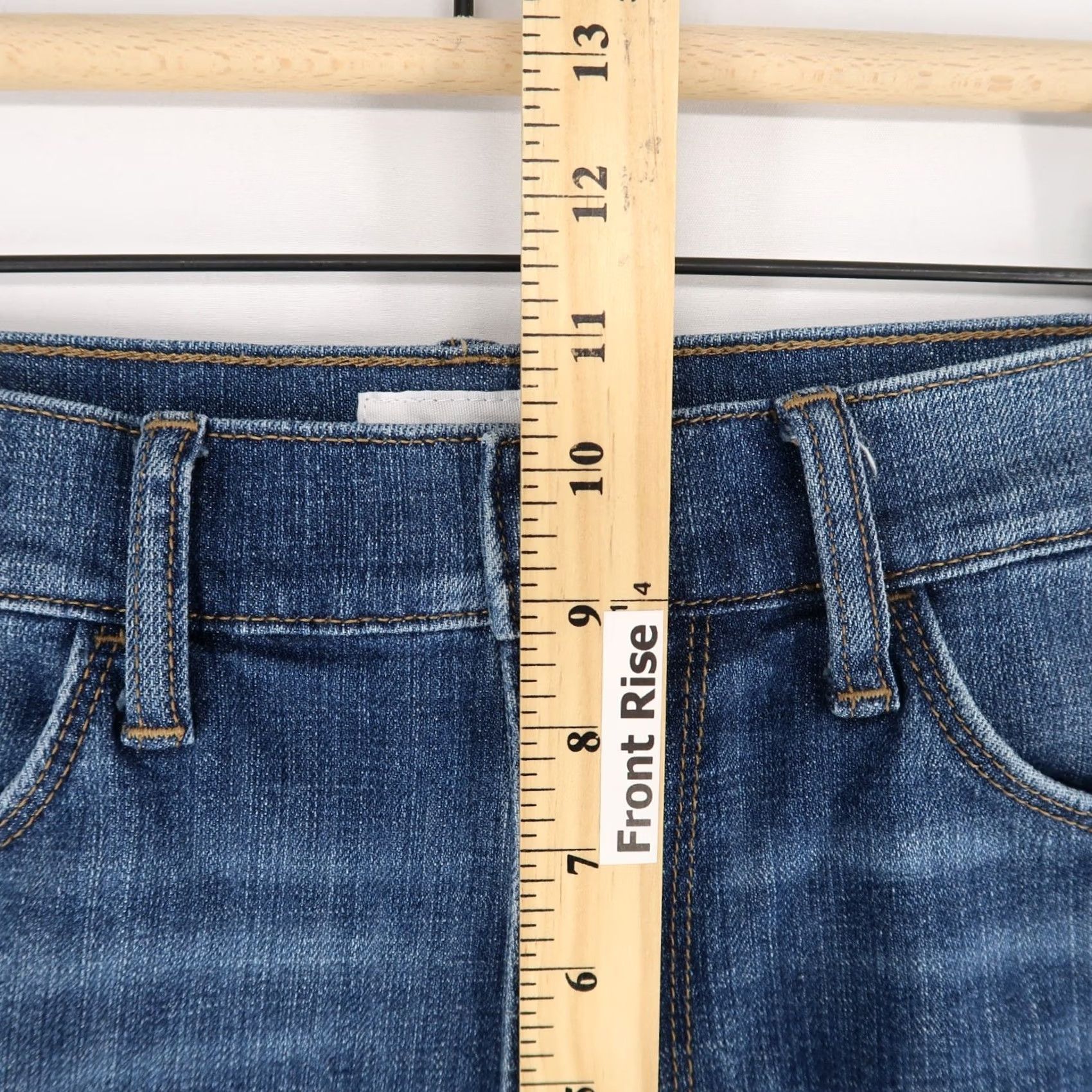 Hudson Hudson Jeans Mens 32 Blue Skinny Stretch Five Pocket Zip Fly Jeans Size US 32 / EU 48 - 6 Thumbnail