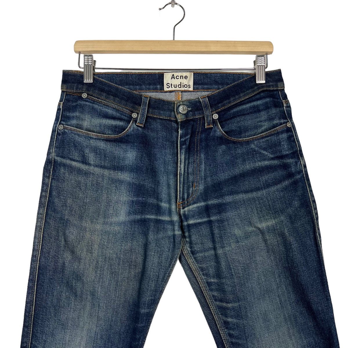 Acne Studios 🔥 DYED ACNE STUDIOS SLIM JEANS Size US 32 / EU 48 - 3 Thumbnail