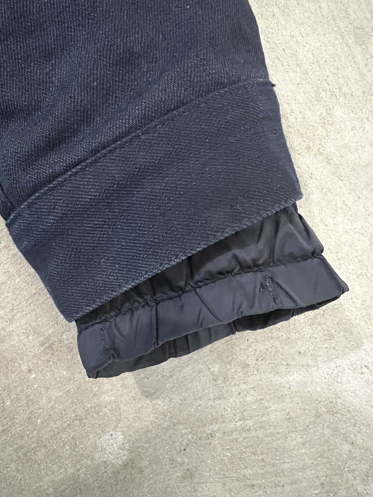 Prada Prada milano cotton Jacket Dark Navy Size 52/M Made in Italy Size US M / EU 48-50 / 2 - 6 Thumbnail