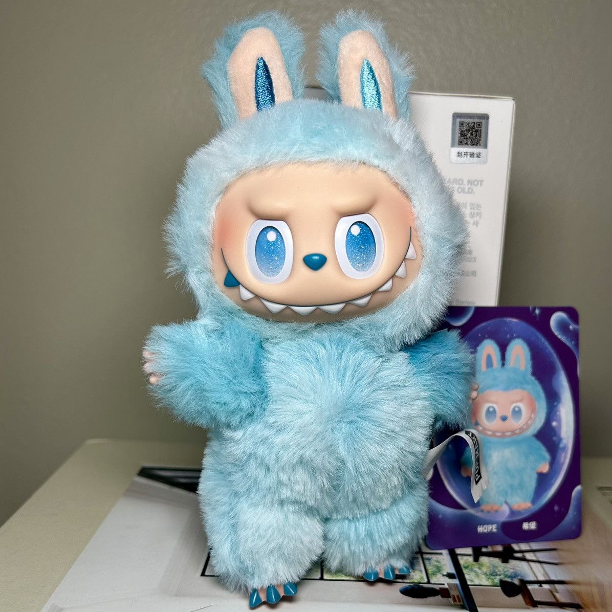 【新品】LABUBU HAPPINESS POP MART Labubu V3 Big Into Energy Happiness authentic | Grailed