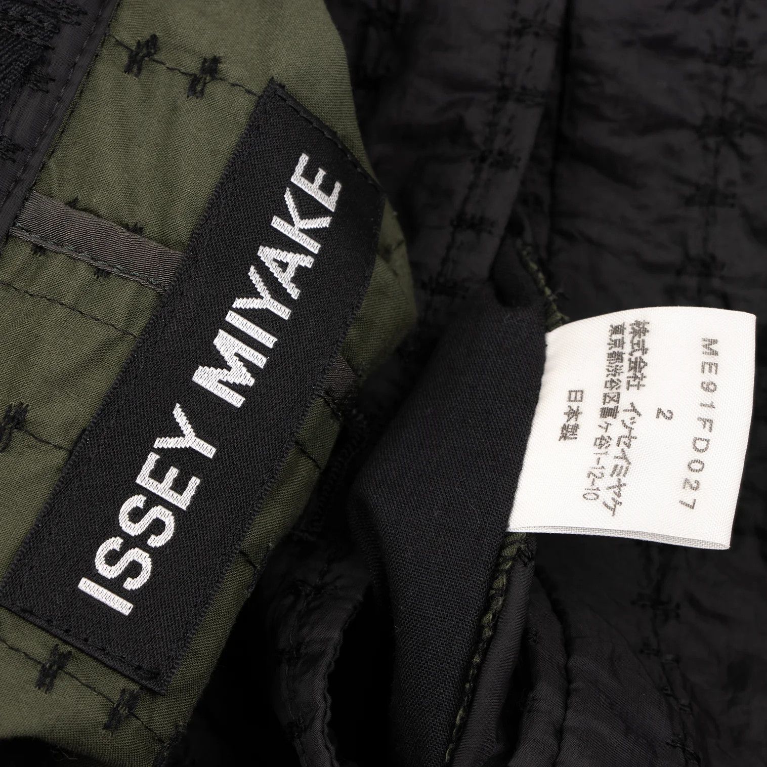 Issey Miyake Nylon Stitch Stripe 3B Jacket in Black Size US M / EU 48-50 / 2 - 16 Thumbnail