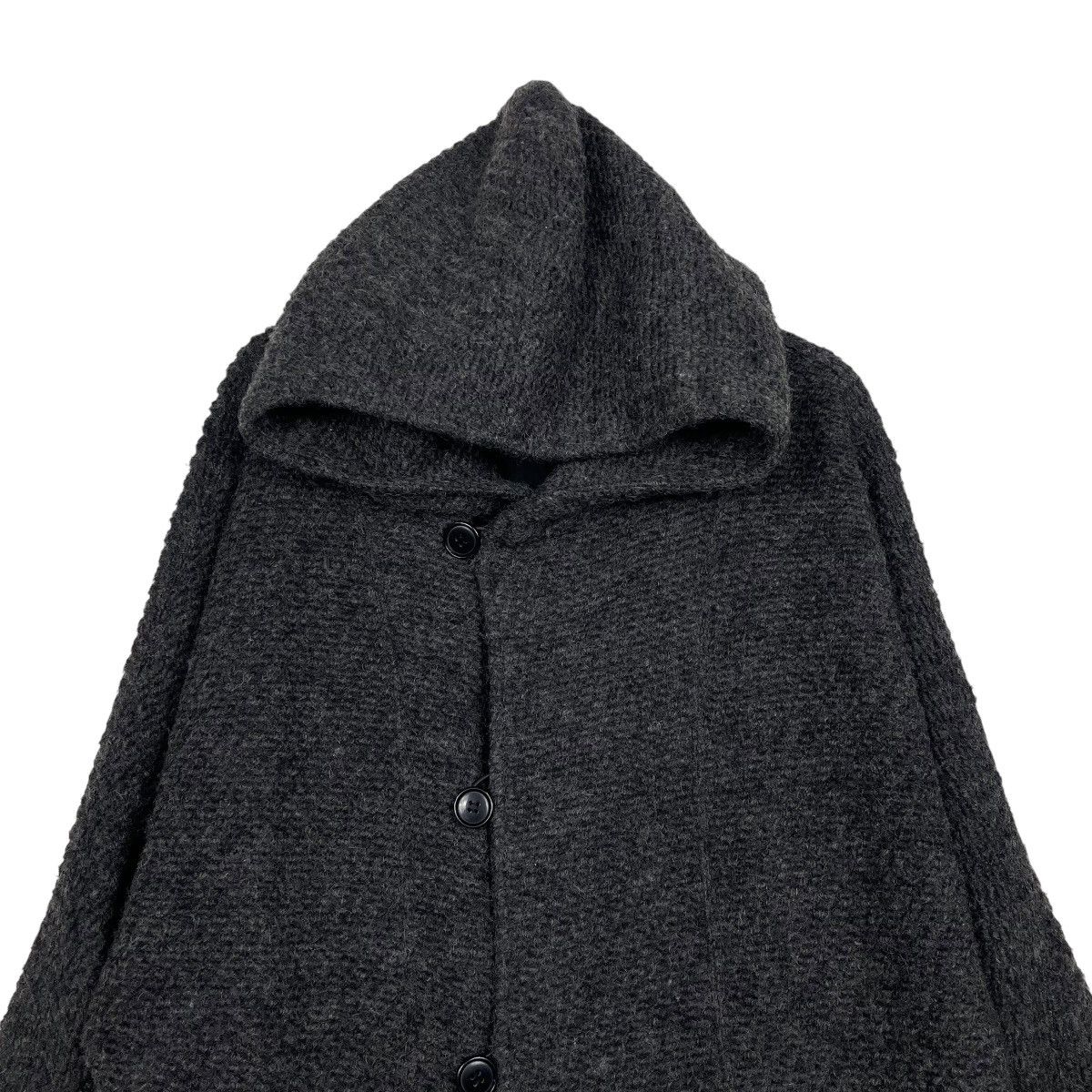 Zucca Zucca Hooded Black Jacket Size US M / EU 48-50 / 2 - 2 Thumbnail