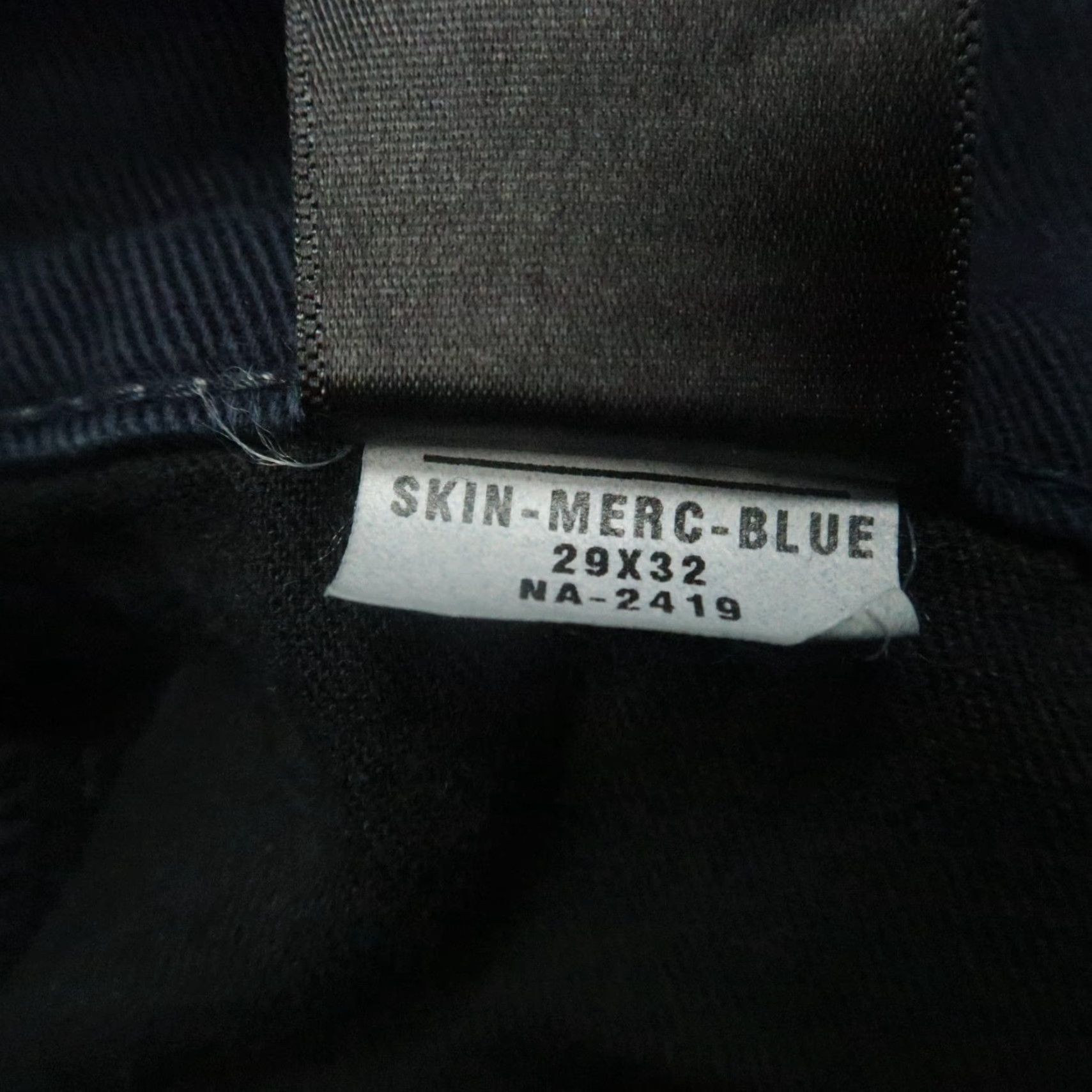 Mott & Bow Mott & Bow Jeans 29x32 Blue Skinny Mercer Straight 5 Pocket Stretch Mens Size US 29 - 7 Thumbnail