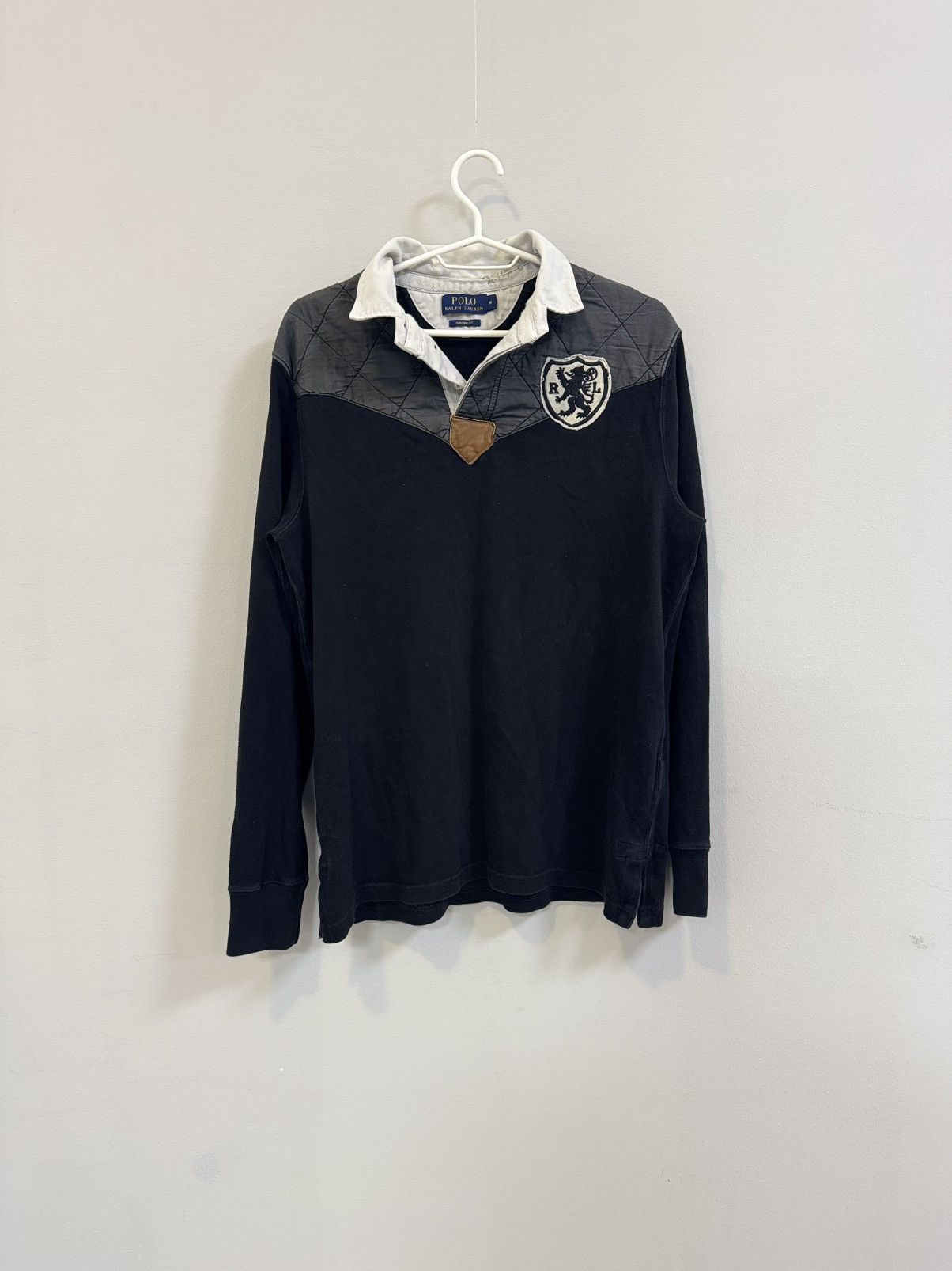 Polo Ralph Lauren × Ralph Lauren × Vintage Ralph Lauren Rugby Polo Kanye Style Size US M / EU 48-50 / 2 - 1 Thumbnail