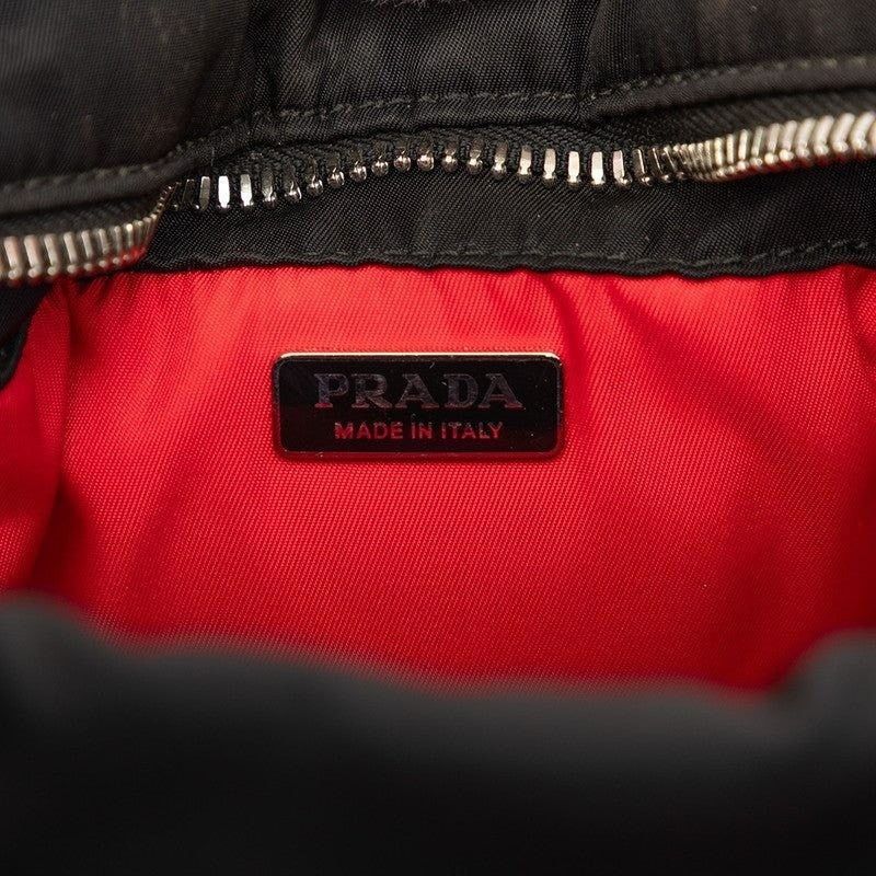 Prada Prada Nylon Cargo Small Handbag Black Size ONE SIZE - 5 Thumbnail