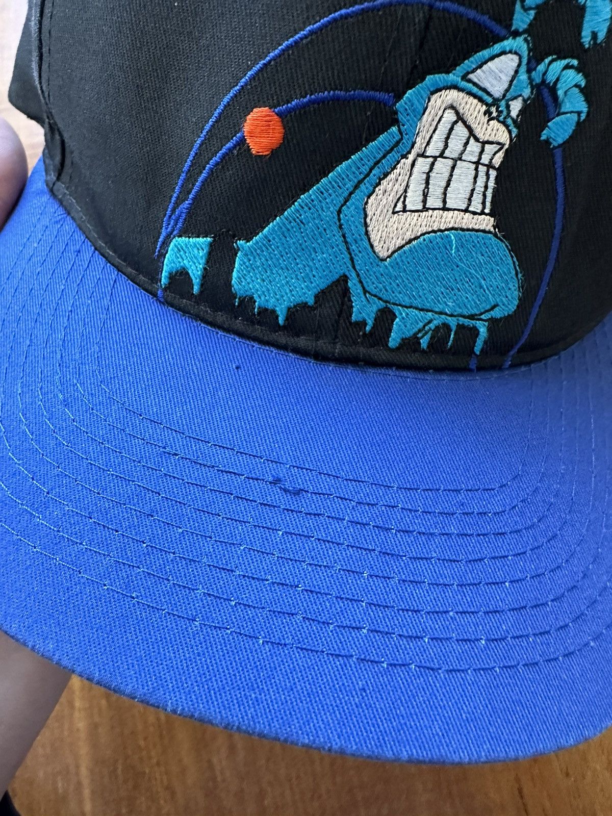Vintage Vintage 90s The Tick Cartoon Promo Snapback Hat OSFA Size ONE SIZE - 5 Thumbnail