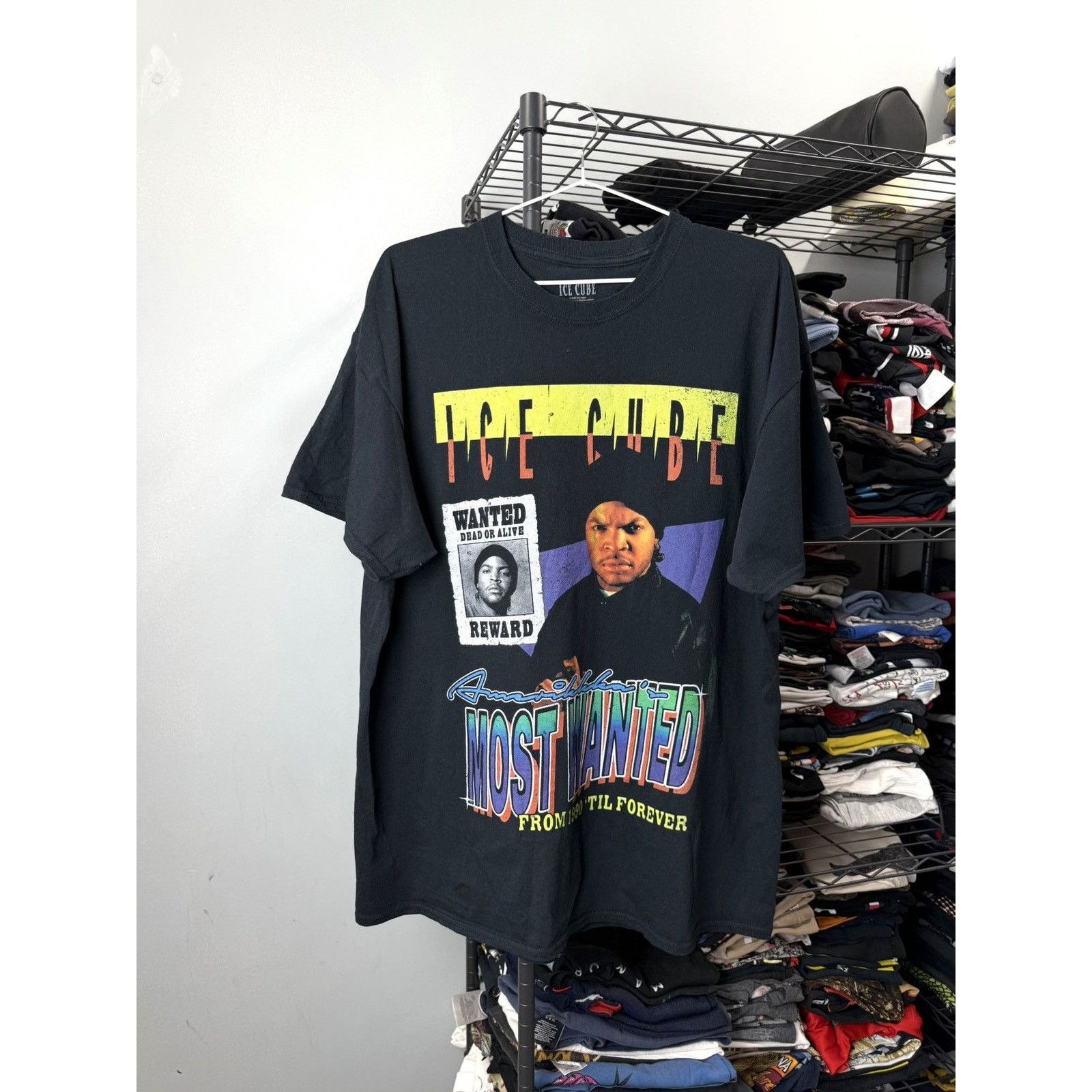 Rap Tees Vintage Style Ice Cube T Shirt NWA Eminem Wu Tang Size US L / EU 52-54 / 3 - 1 Thumbnail