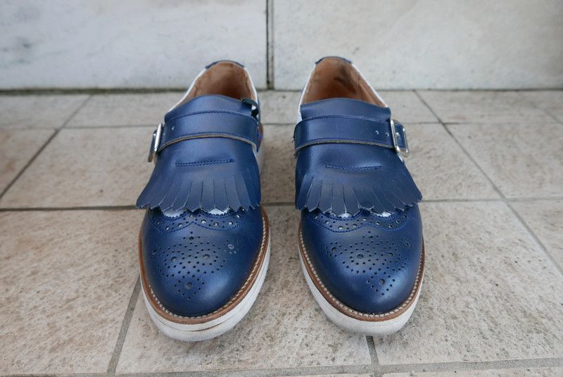 image of Trickers Tricker's Shoes in Blue, Women's (Size 7)