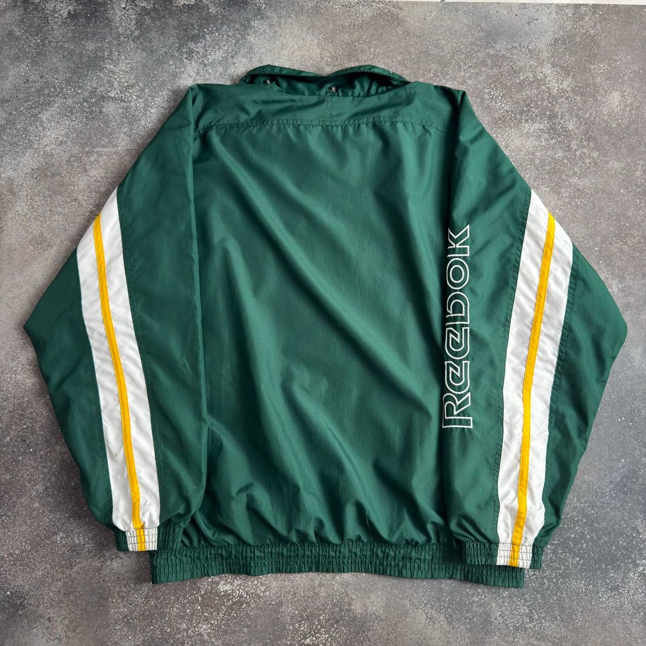 Reebok × Vintage 90s Reebok Vintage Y2K Retro Zip Track Jacket Size US L / EU 52-54 / 3 - 7 Thumbnail