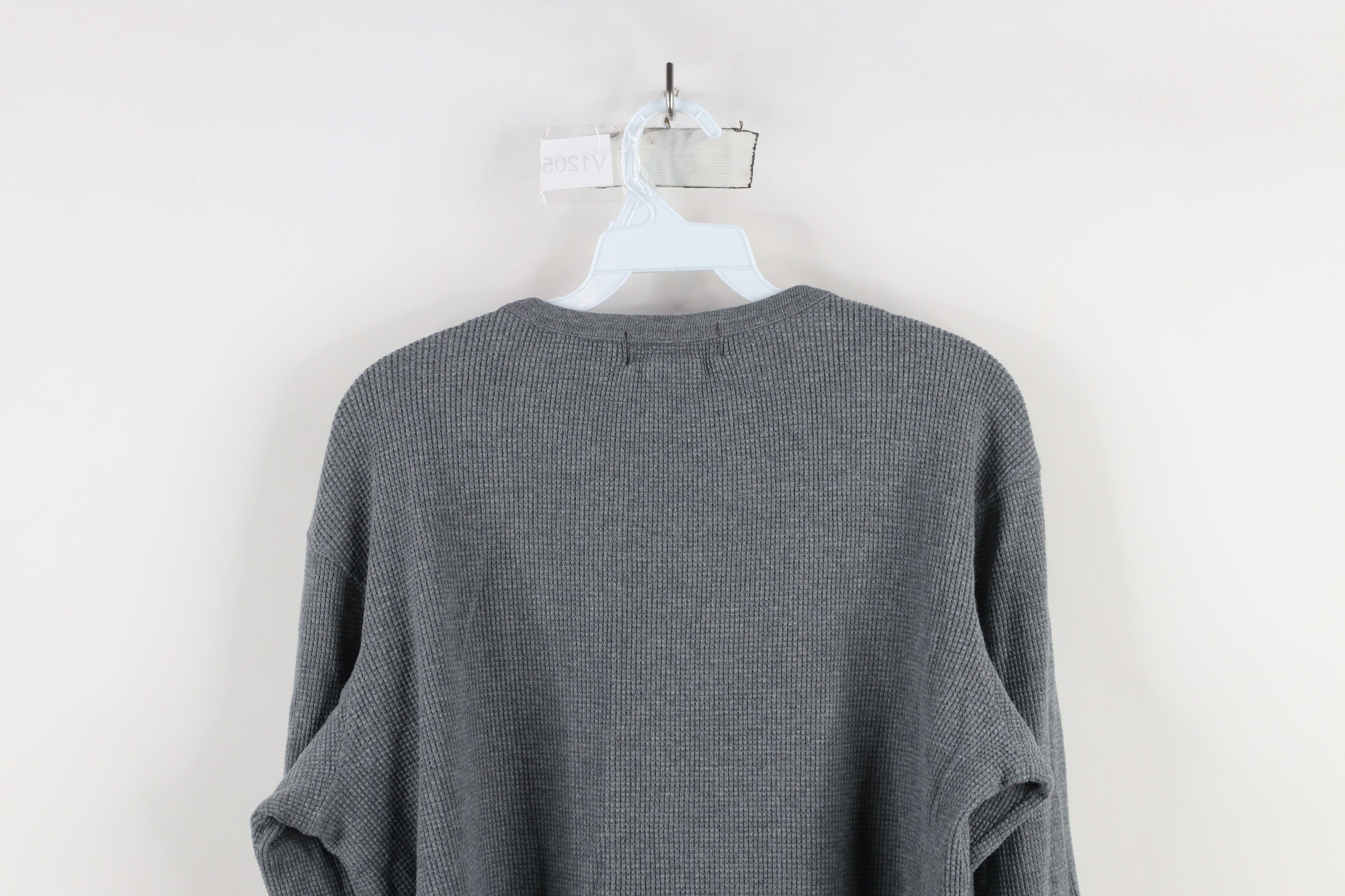 Eddie Bauer × Vintage Vintage 90s Eddie Bauer Waffle Knit Long Sleeve T-Shirt Size US S / EU 44-46 / 1 - 11 Thumbnail