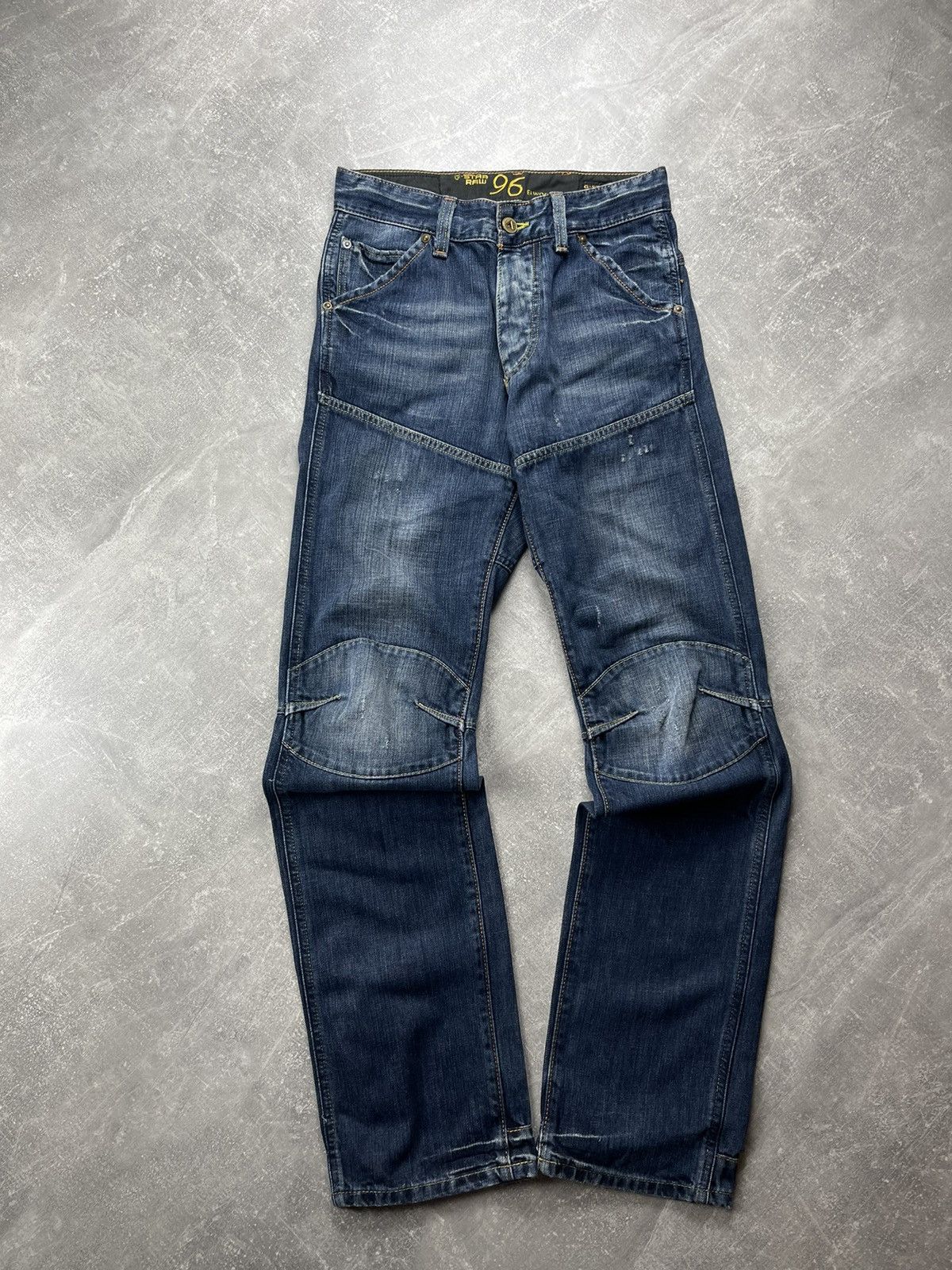G-Star G-Star RAW 96 Elwood Heritage Denim Jeans Buckle Back 00s Size US 30 / EU 46 - 7 Thumbnail