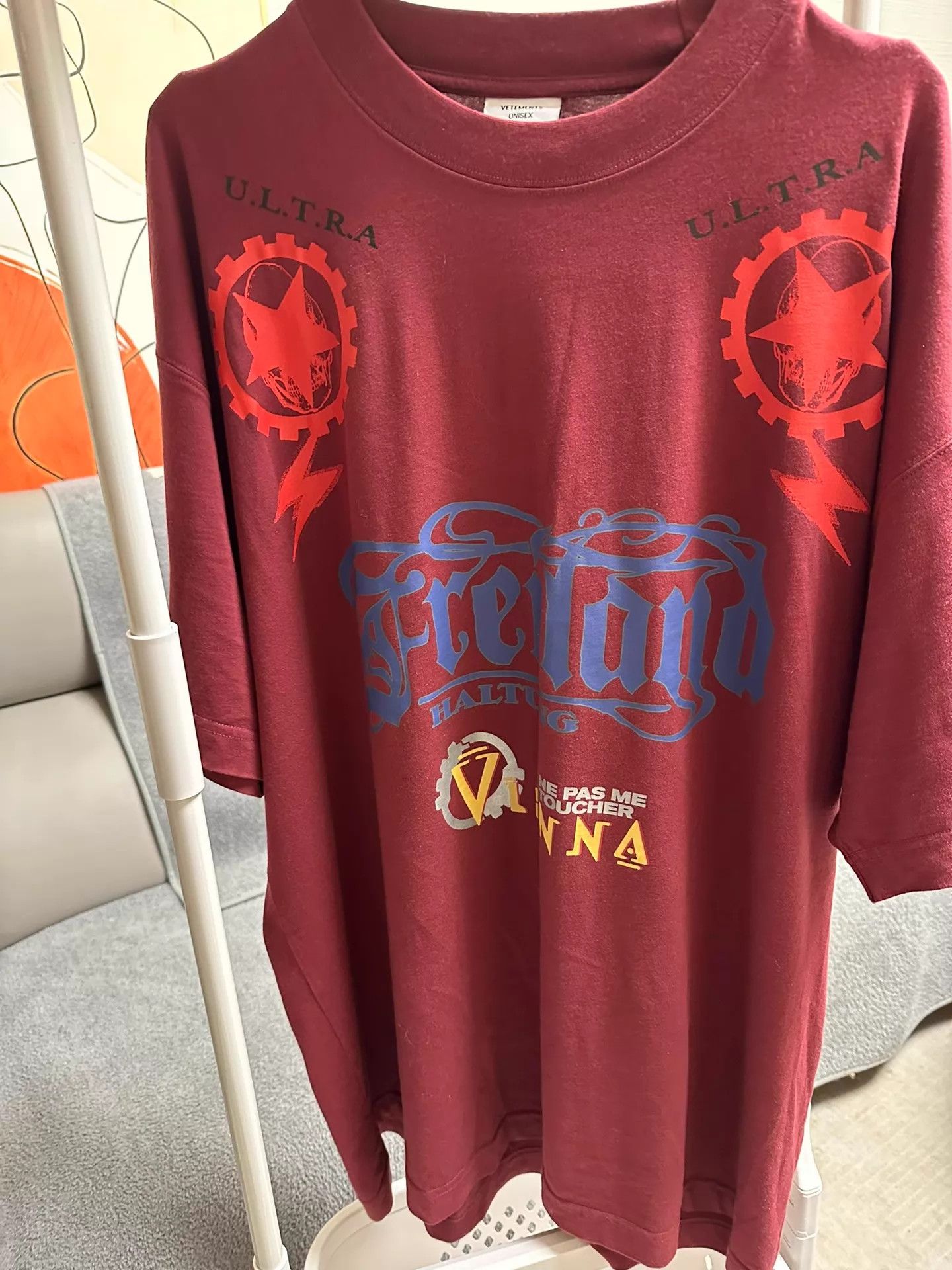 Vetements Vetements Rare Sanskrit Print SS Kanye XS Oversized New Size US XS / EU 42 / 0 - 1 Thumbnail