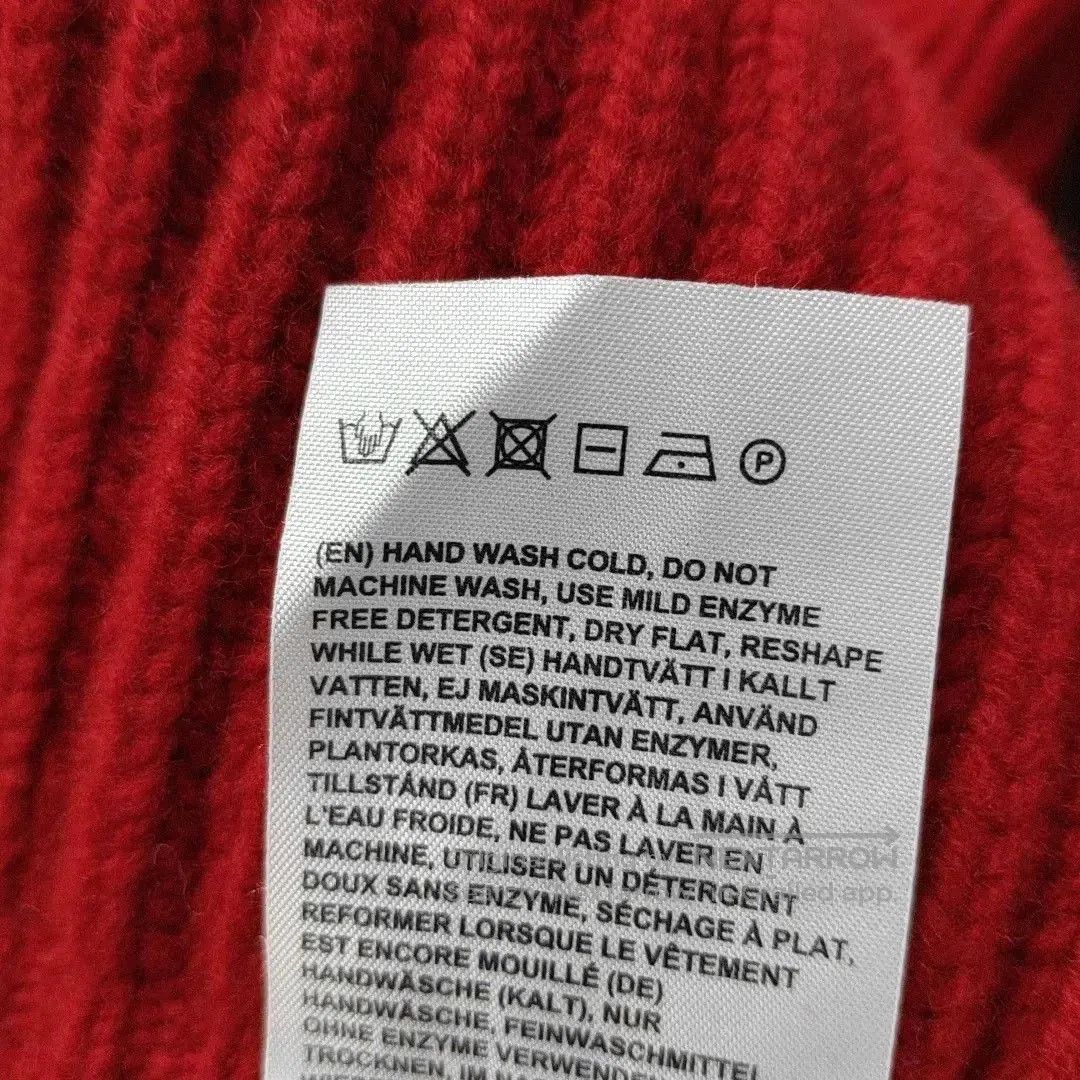 Acne Studios Acne Studios DEBORAH V-Neck Sweater. Size XXS / US 00 / IT 34 - 4 Thumbnail