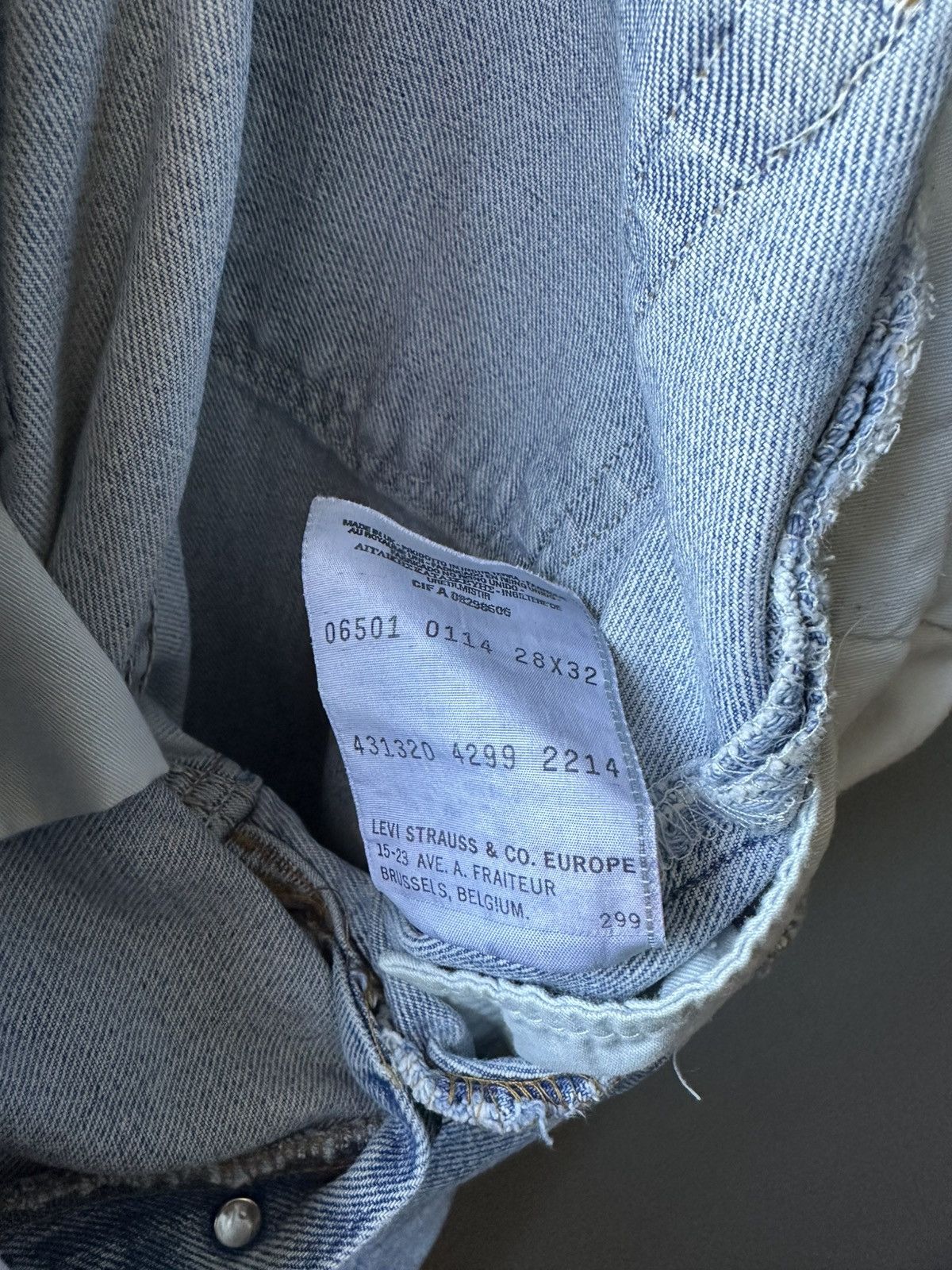 Levi's Vintage Levis Denim Jeans Size 28 x 32 Size 25" / US 0 / IT 36 - 8 Thumbnail