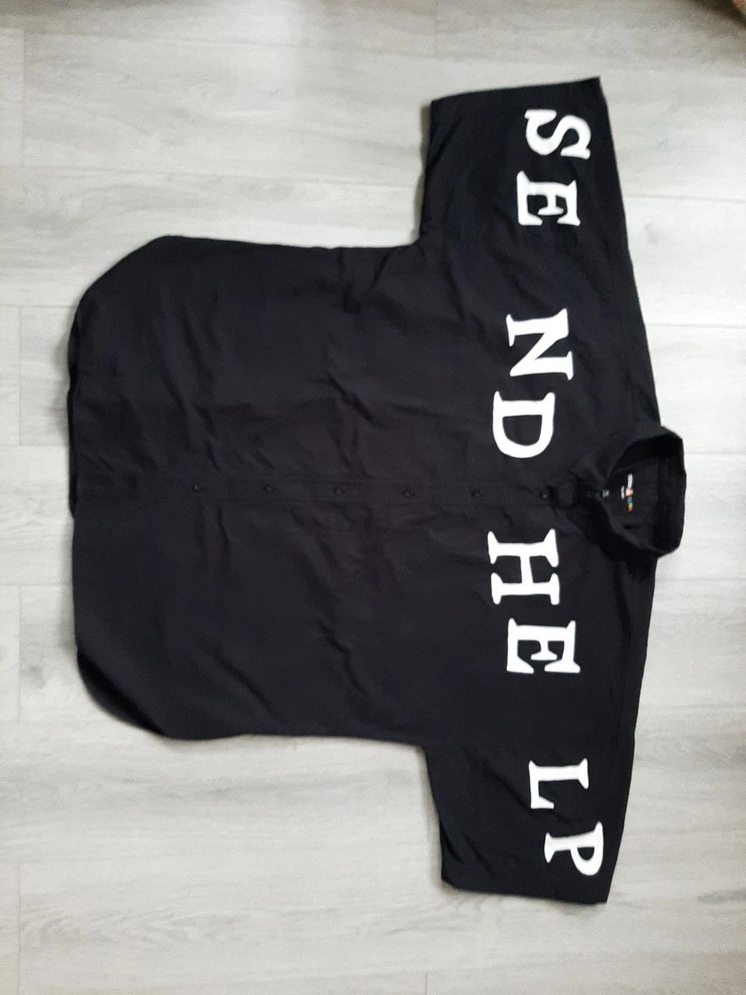 Teddy Fresh Teddy Fresh x Hila Klein Send Help Shirt Oversize Size US XL / EU 56 / 4 - 5 Thumbnail