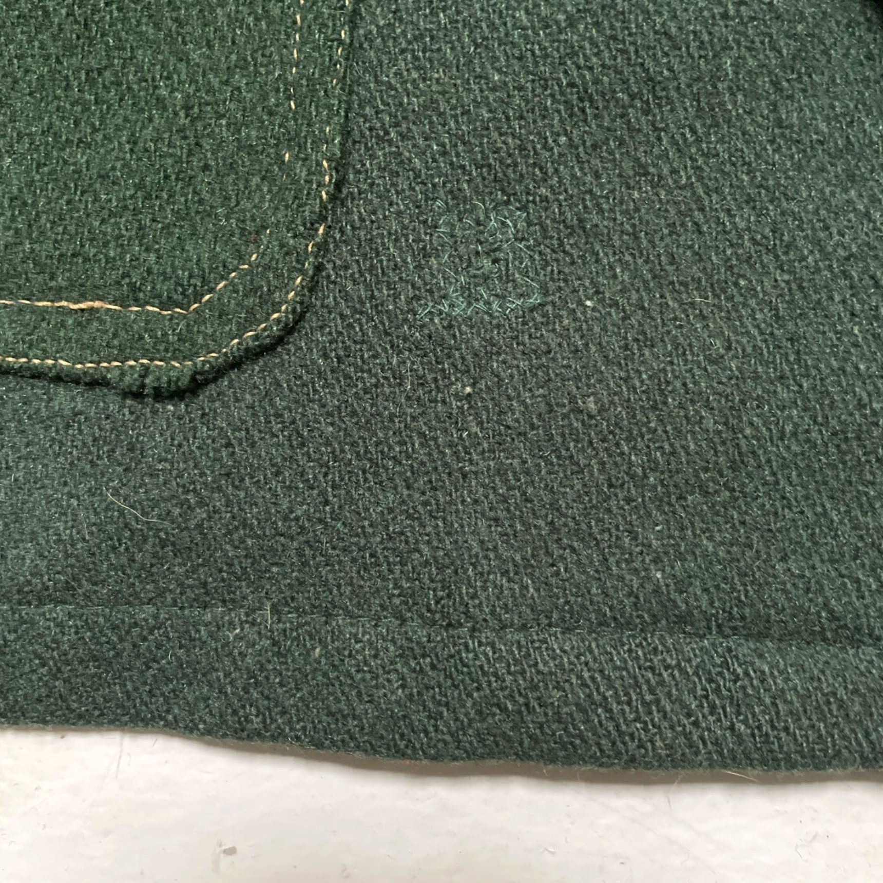 Vintage Vintage Montgomery Ward Wool Suede Leather Shooting Hunting Jacket XL Unisex Adults Green 80s Workwear Outdoor Military Fishing Hunting Pattern Size US XL / EU 56 / 4 - 2 Thumbnail