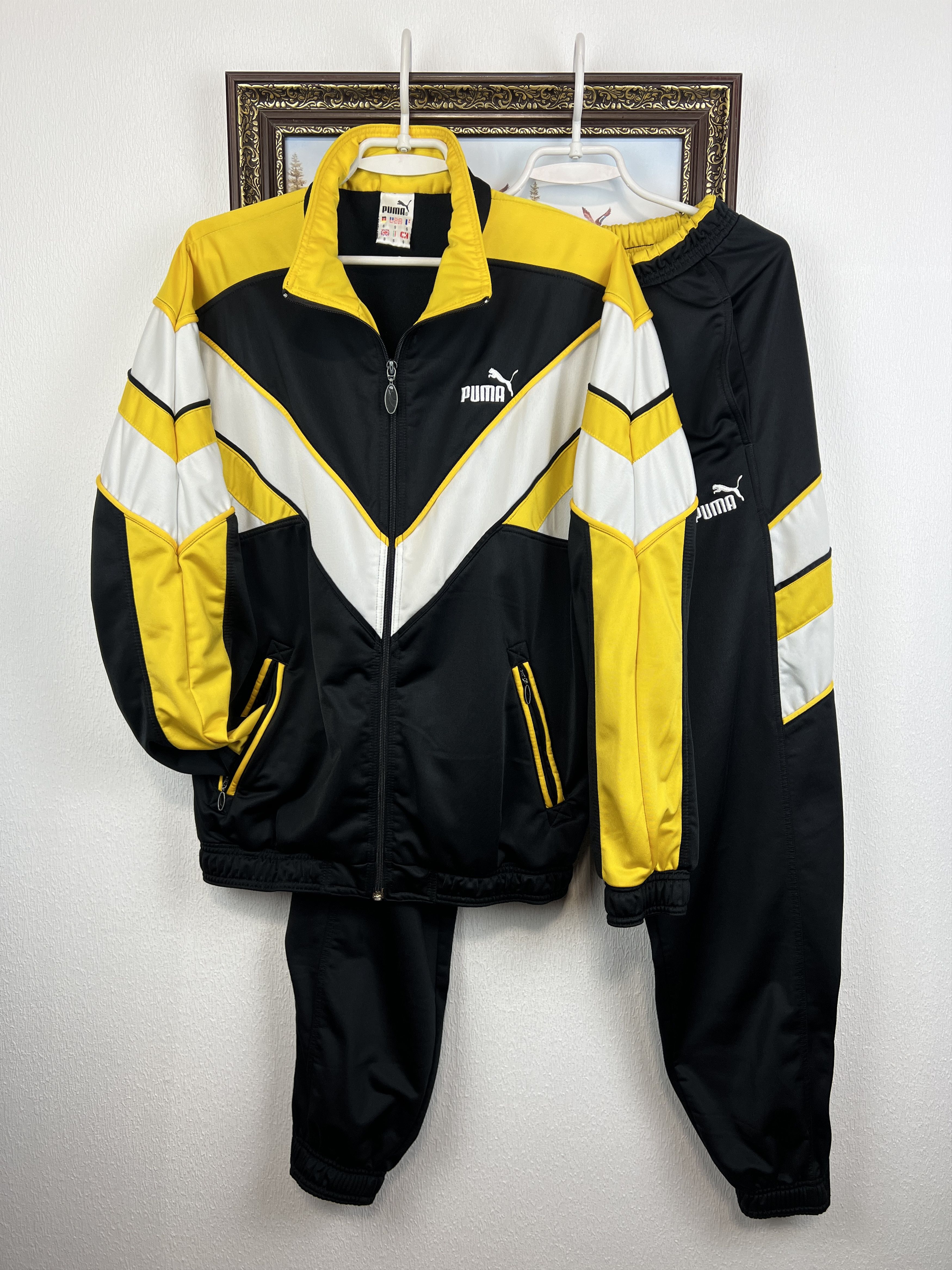 Puma × Vintage Vintage Puma Tracksuit Nylon Jacket Pants Set Y2K