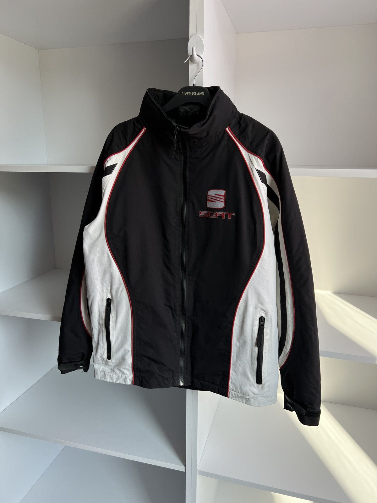 Vintage Vintage Seat Big Logo Racing Jacket ( Condition 7/10) Size US L / EU 52-54 / 3 - 3 Thumbnail
