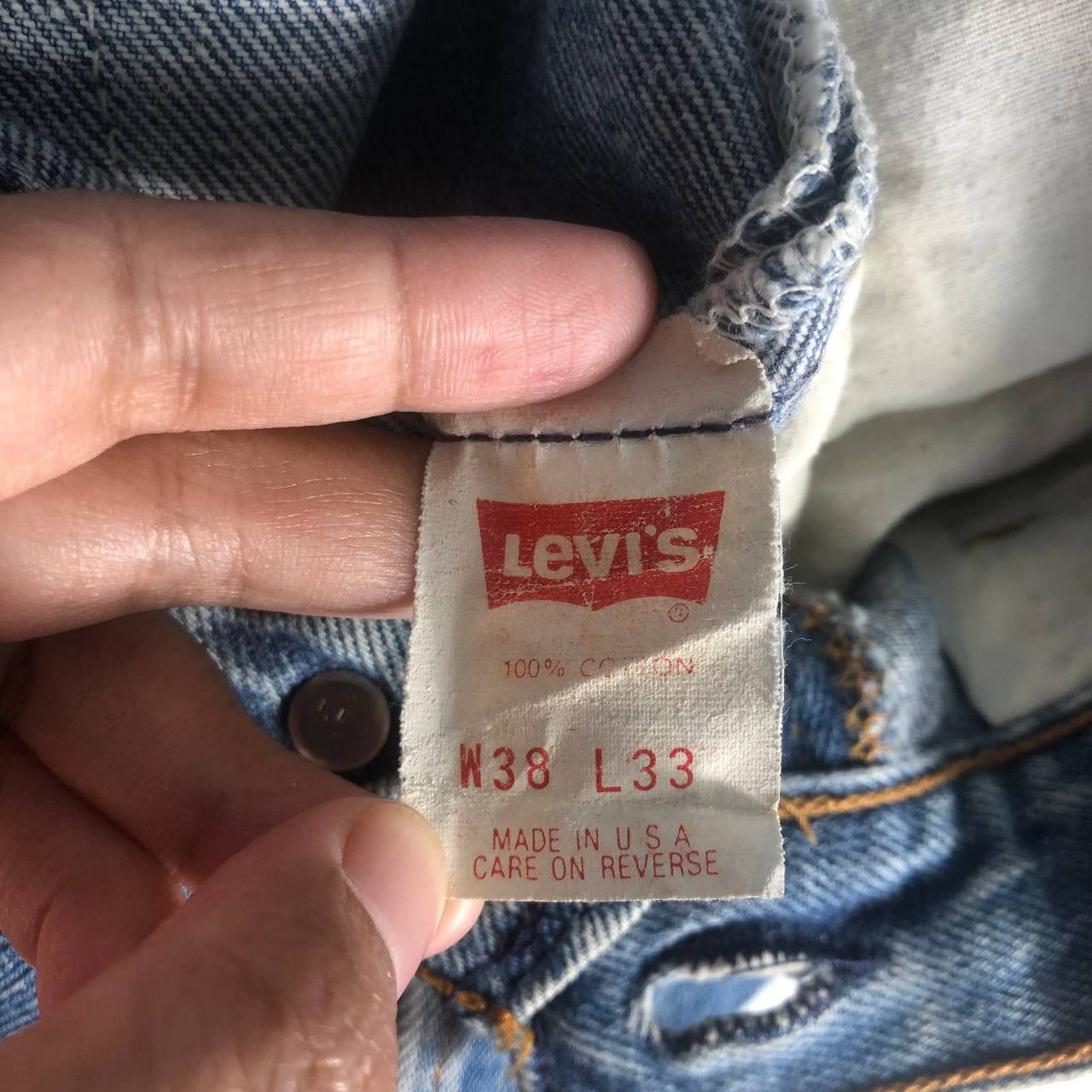 Levi's Vintage Levis Strauss 501 Jeans Size US 38 / EU 54 - 12 Thumbnail