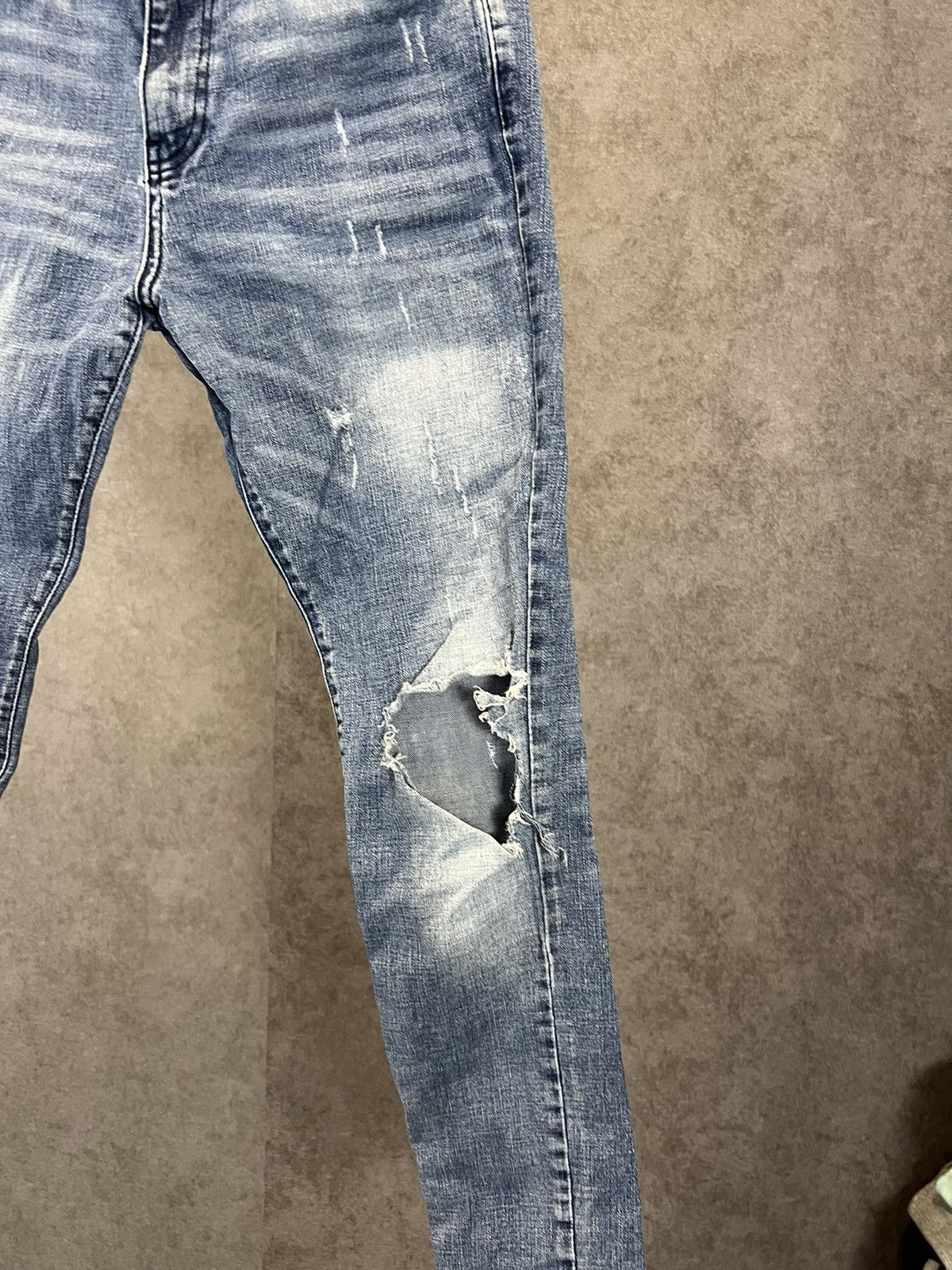 Represent Clo. Represent designer Distressed jeans Size US 32 / EU 48 - 10 Thumbnail