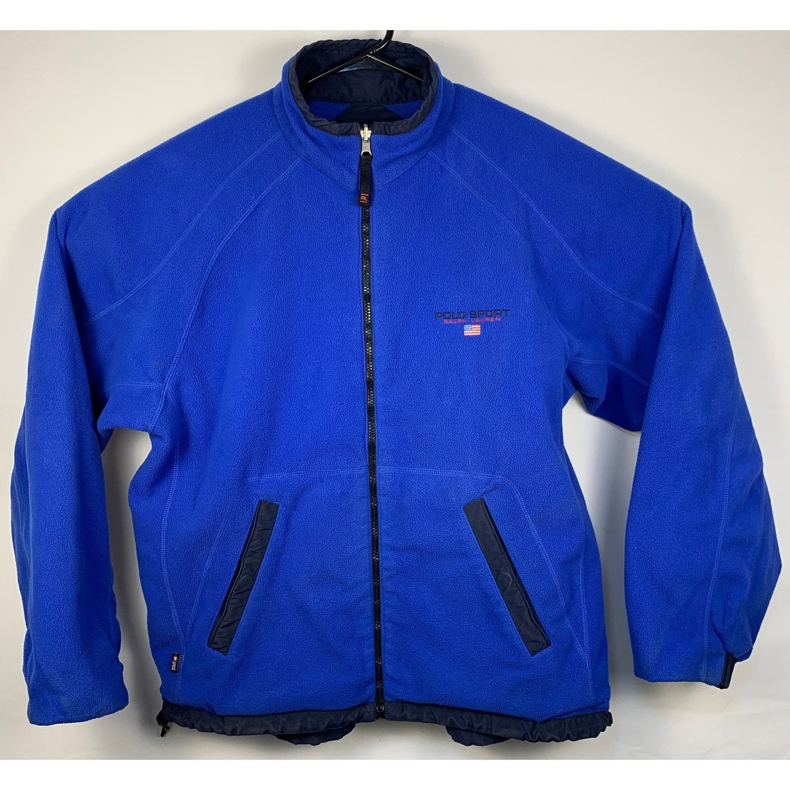 Ralph Lauren Sport Ralph Lauren Polo Sport Reversible Jacket Men Large Blue VTG Size US L / EU 52-54 / 3 - 5 Thumbnail