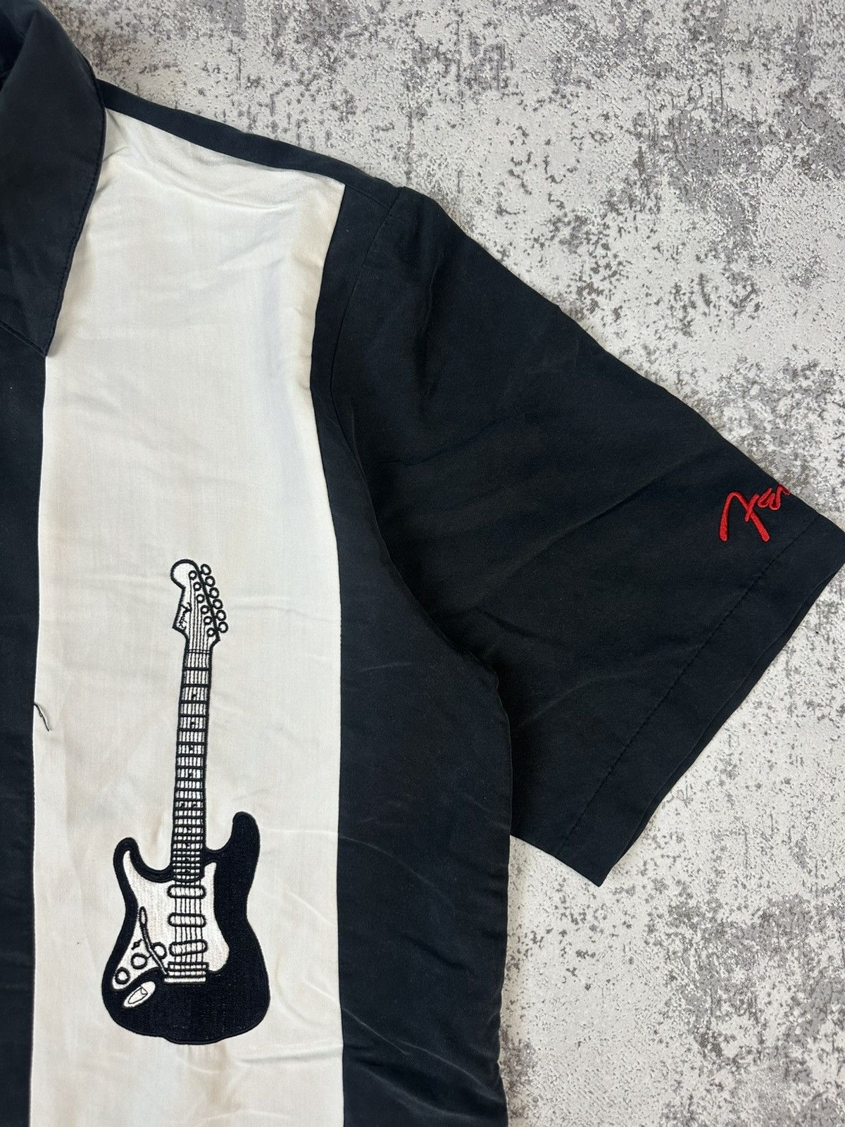 Fender Vintage Shirt Fender Guitar Bowling Rockabilly Vibe Size US M / EU 48-50 / 2 - 4 Thumbnail