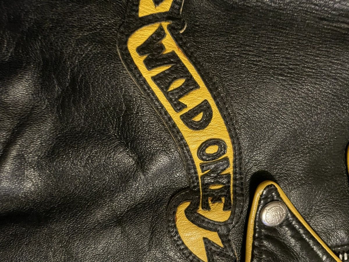 Jeff Hamilton Vintage Leather Biker Jacket Men’s S Wild One Quilted Lining Size US S / EU 44-46 / 1 - 5 Thumbnail