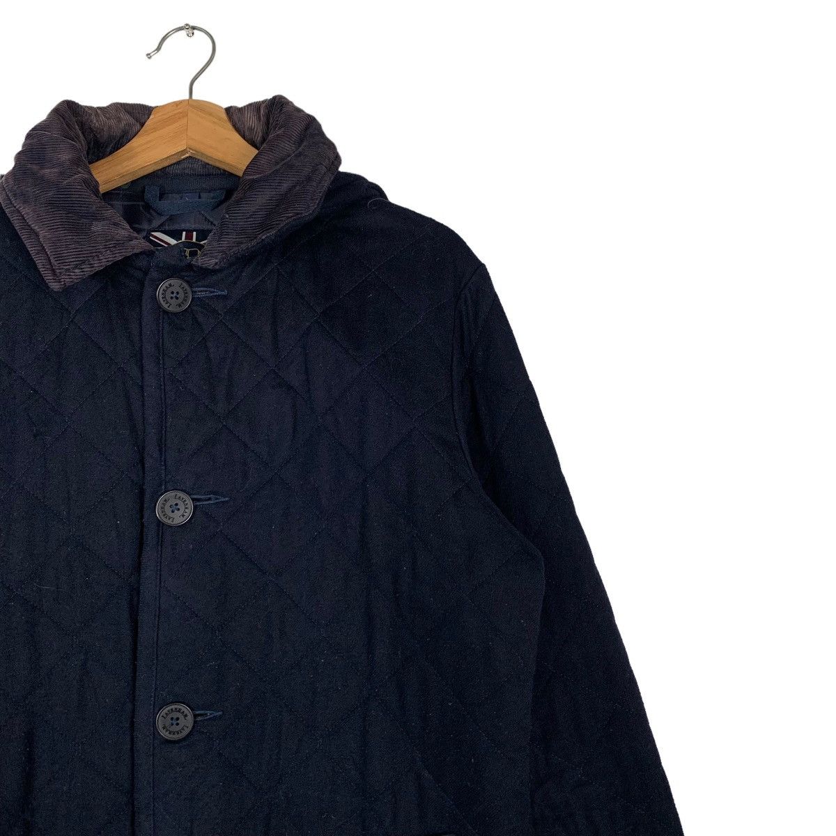 Lavenham Lavenham Collared Hooded Quilted Jacket #0026-C2 Size US M / EU 48-50 / 2 - 6 Thumbnail