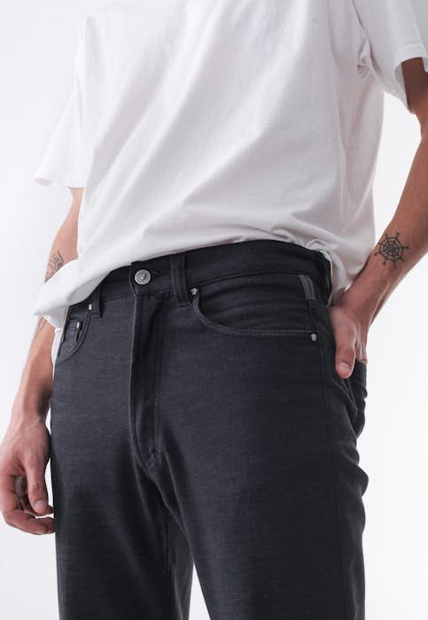 Versace × Versace Jeans Couture × Vintage 90s Vintage VERSACE Black trousers pants Size US 30 / EU 46 - 17 Thumbnail