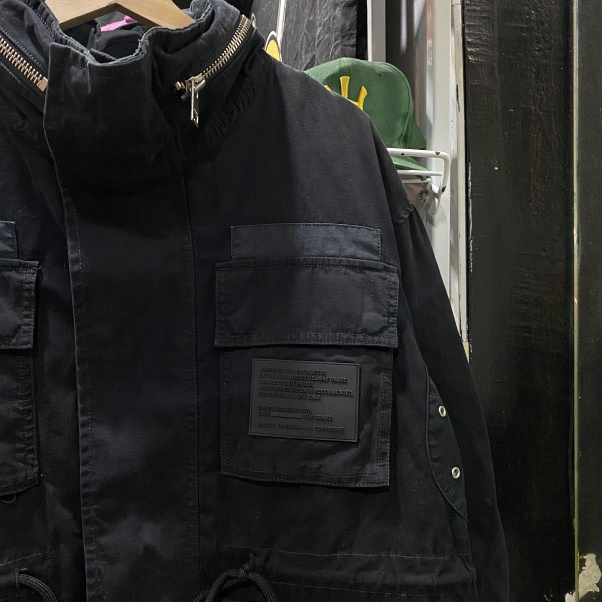 Diesel Diesel-IND 2019 multi pocket parka jacket Oversize Like New Size US S / EU 44-46 / 1 - 6 Thumbnail