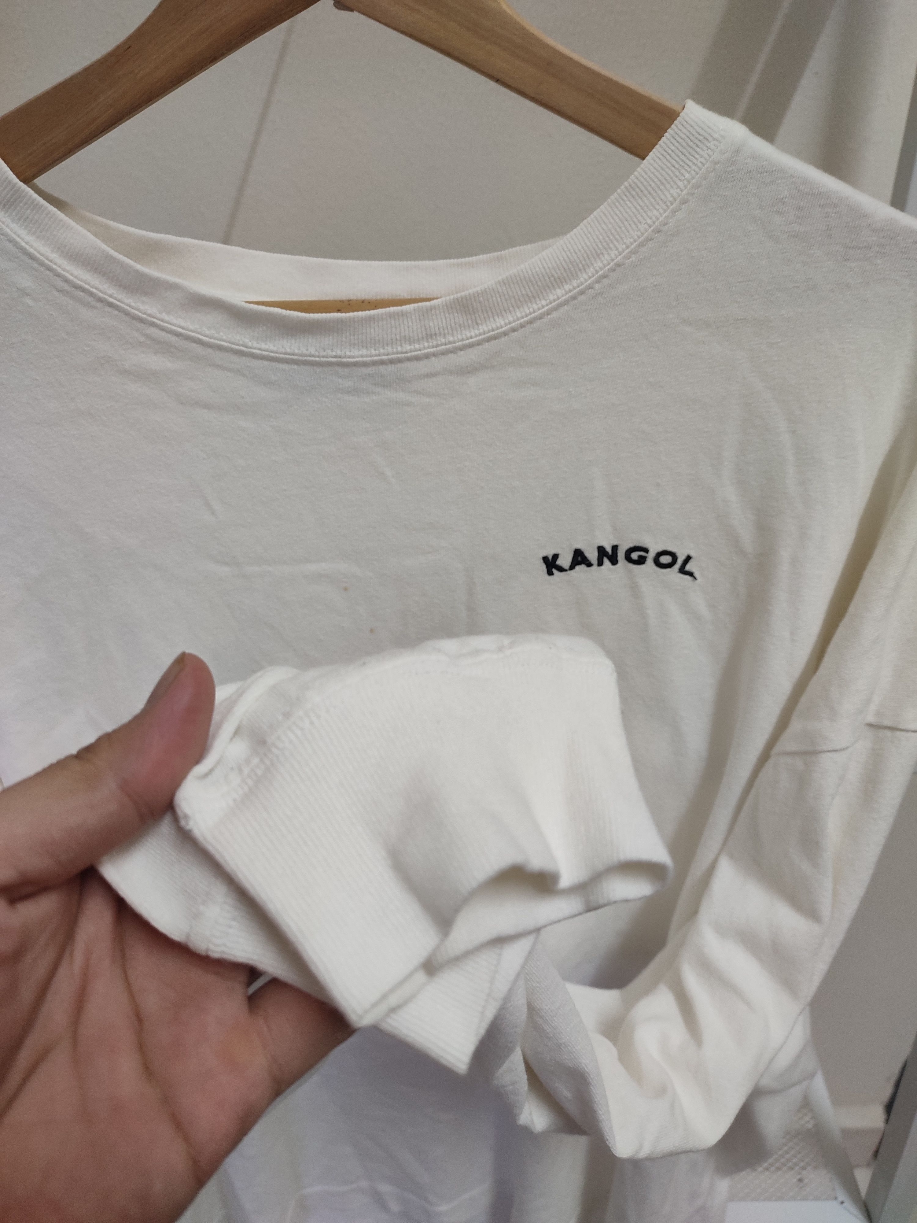 Kangol Baggy Kangol Spell Out Long Sleeve Size US L / EU 52-54 / 3 - 5 Thumbnail