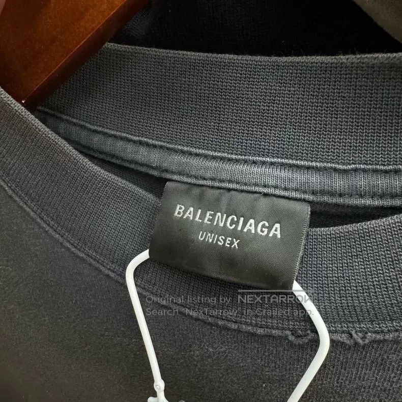 Balenciaga Balenciaga Embroidered Short-sleeve Size US S / EU 44-46 / 1 - 5 Thumbnail