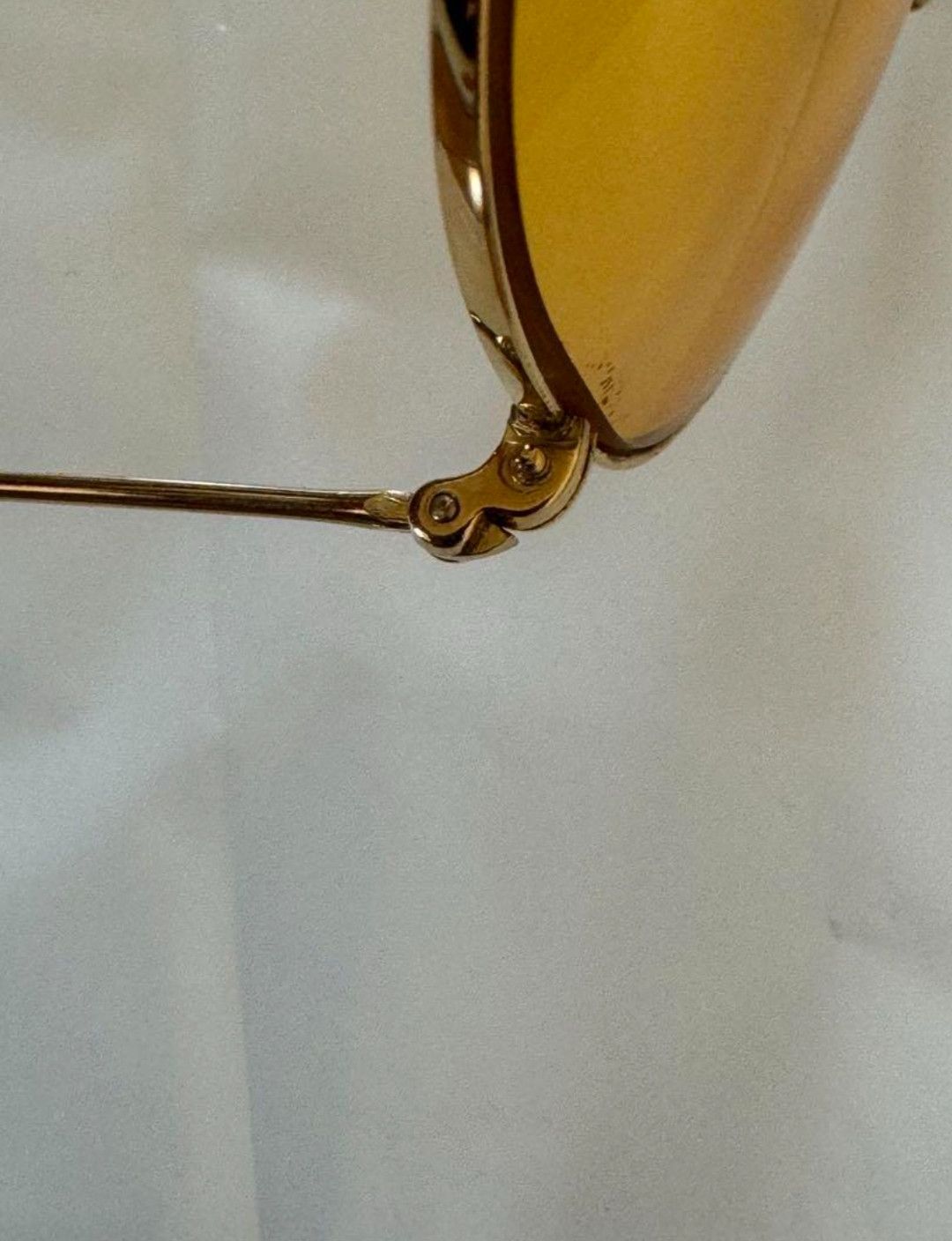Bausch & Lomb × RayBan Rayban Bausch&Lomb Shooter Aviator Ambermatic Sunglasses Size ONE SIZE - 9 Thumbnail
