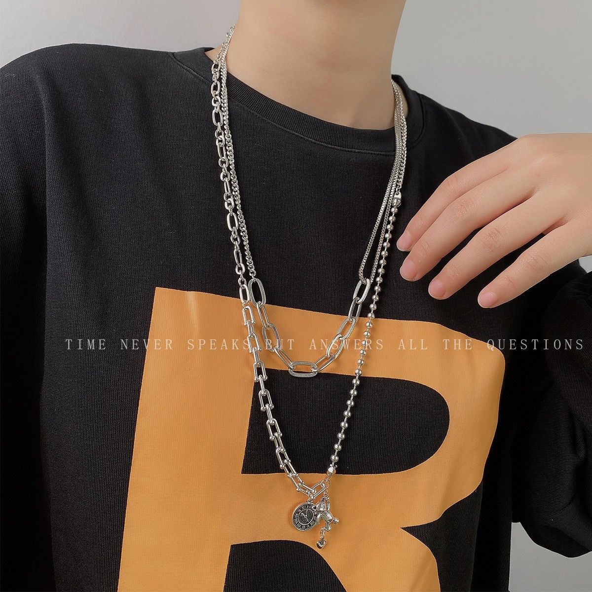 Other Retro STEAL! Y2K Chains Necklace Chain Size ONE SIZE - 1 Thumbnail