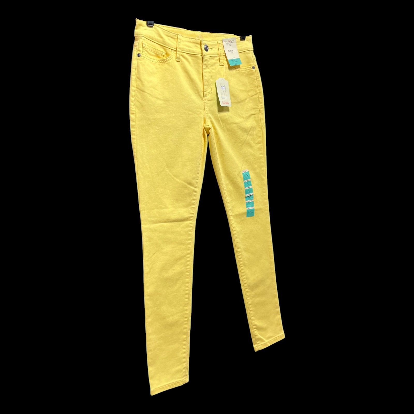 Other St.John's Bay - Women's Mid-Rise Skinny Jeans - Fitted Throu Size 26" / US 2 / IT 38 - 11 Thumbnail